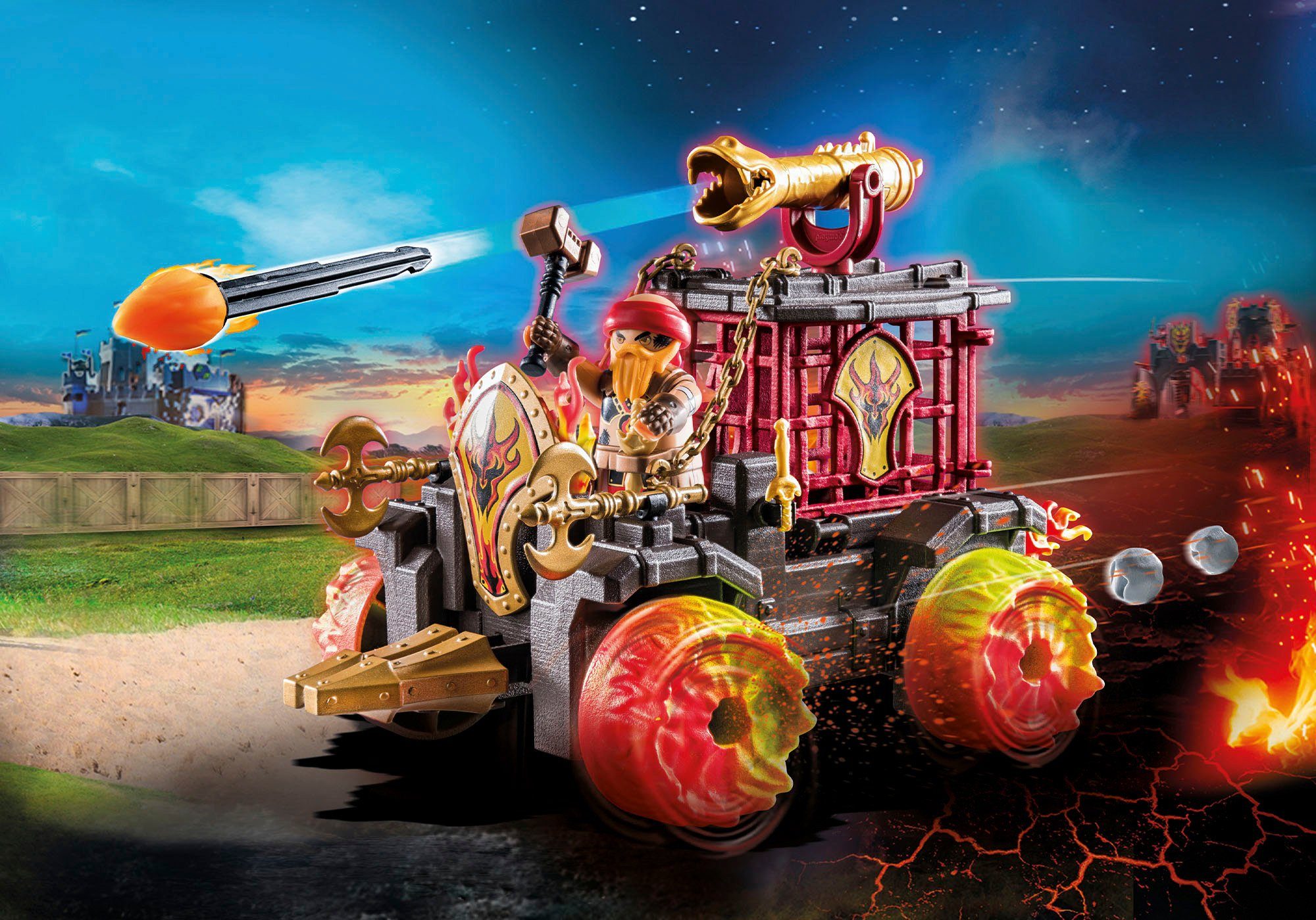 Playmobil® Burnham Raiders - Feuerkampfwagen (71299), günstig online kaufen