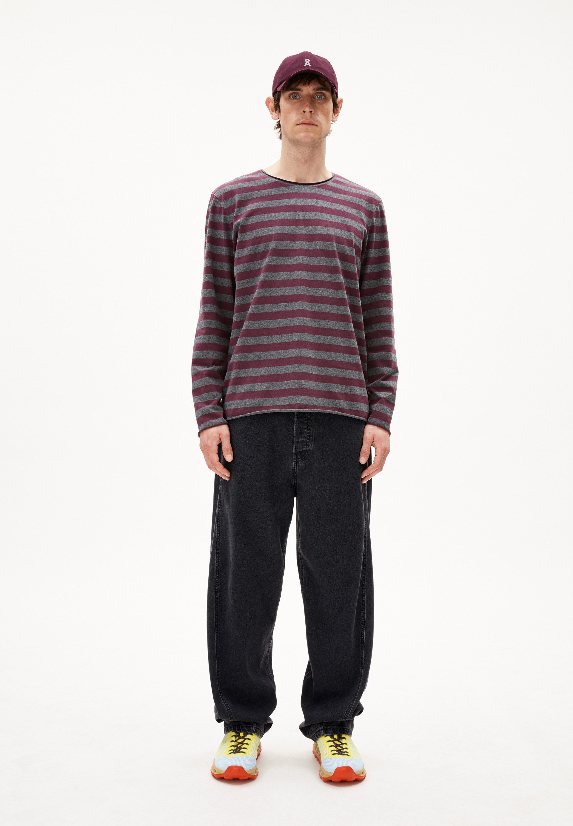 Armedangels Longsleeve MAARKOS LS STRIPES BR günstig online kaufen