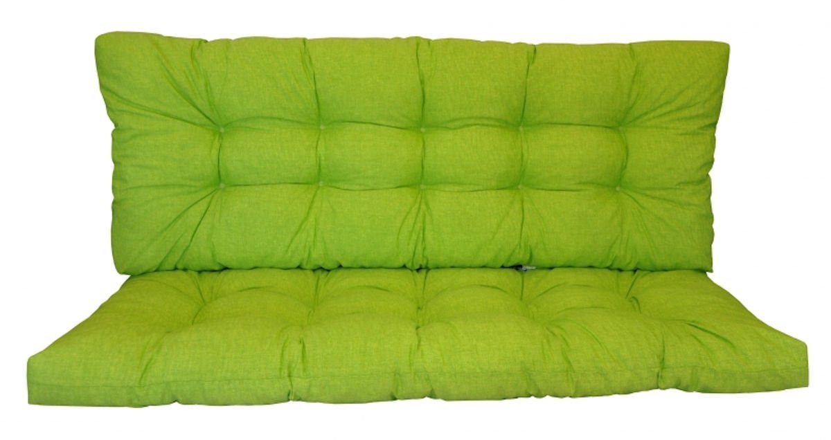 Rattani Sitzkissen Polster Kissen für Hollywoodschaukel 5 Größen hellgrün