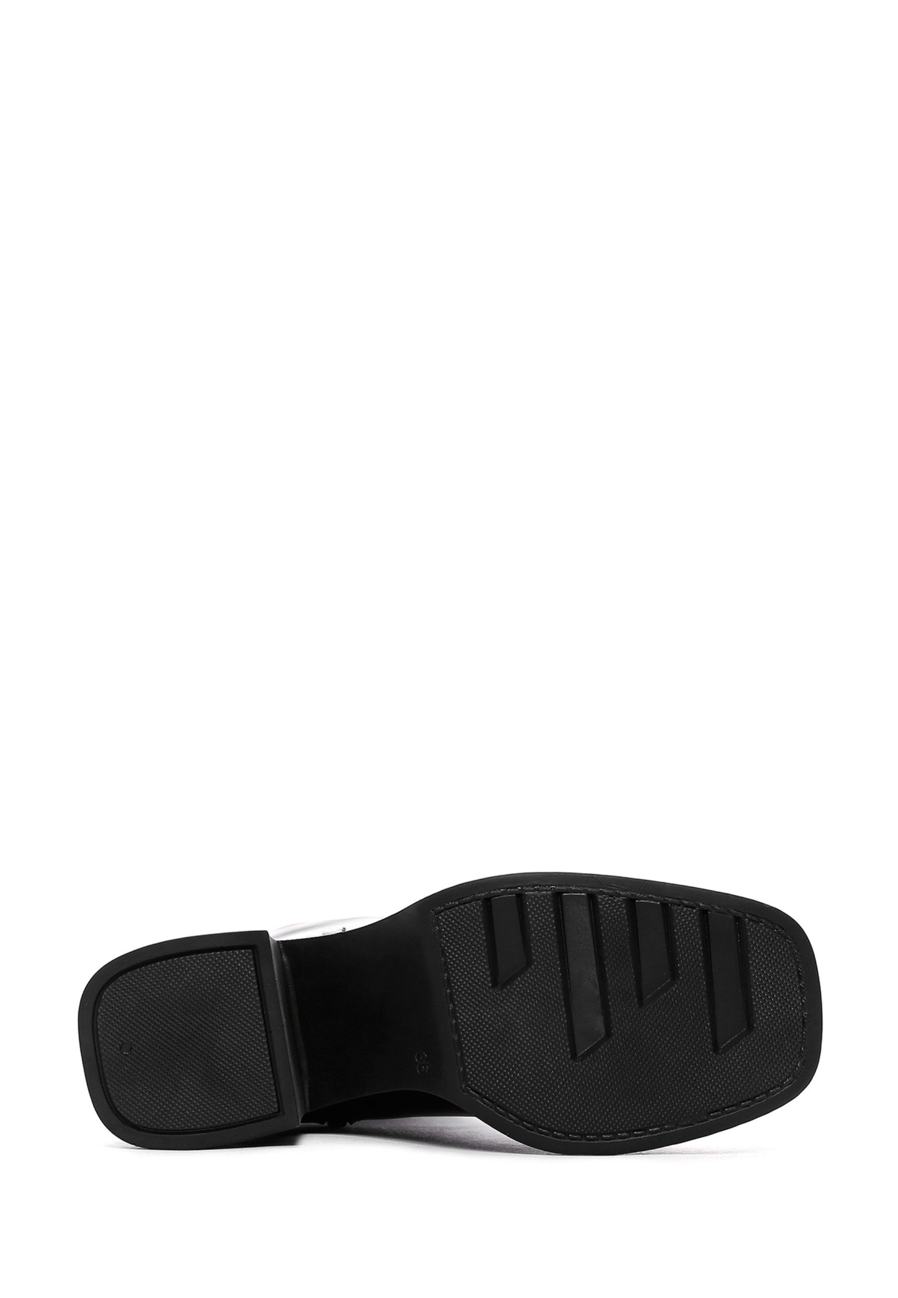 Derimod Absatzstiefel aus Leder Bootsschuh Reißverschluss, Textilfutter, Thermosohle, Absatz 7,5 cm