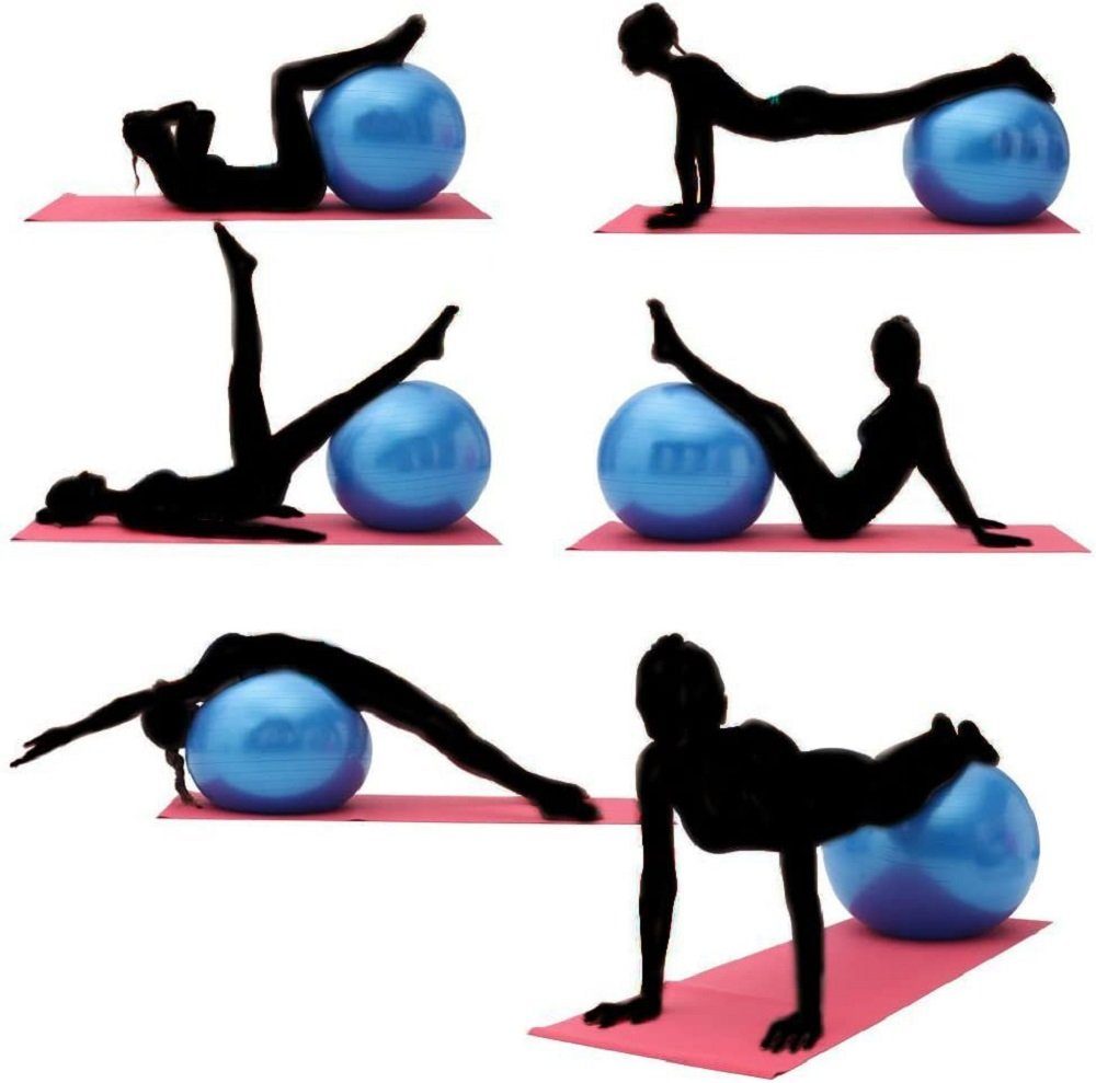 Gymnastikball 65cm Yoga Balance Ball Pezziball Sitzball Rehabilitationsball 5413 