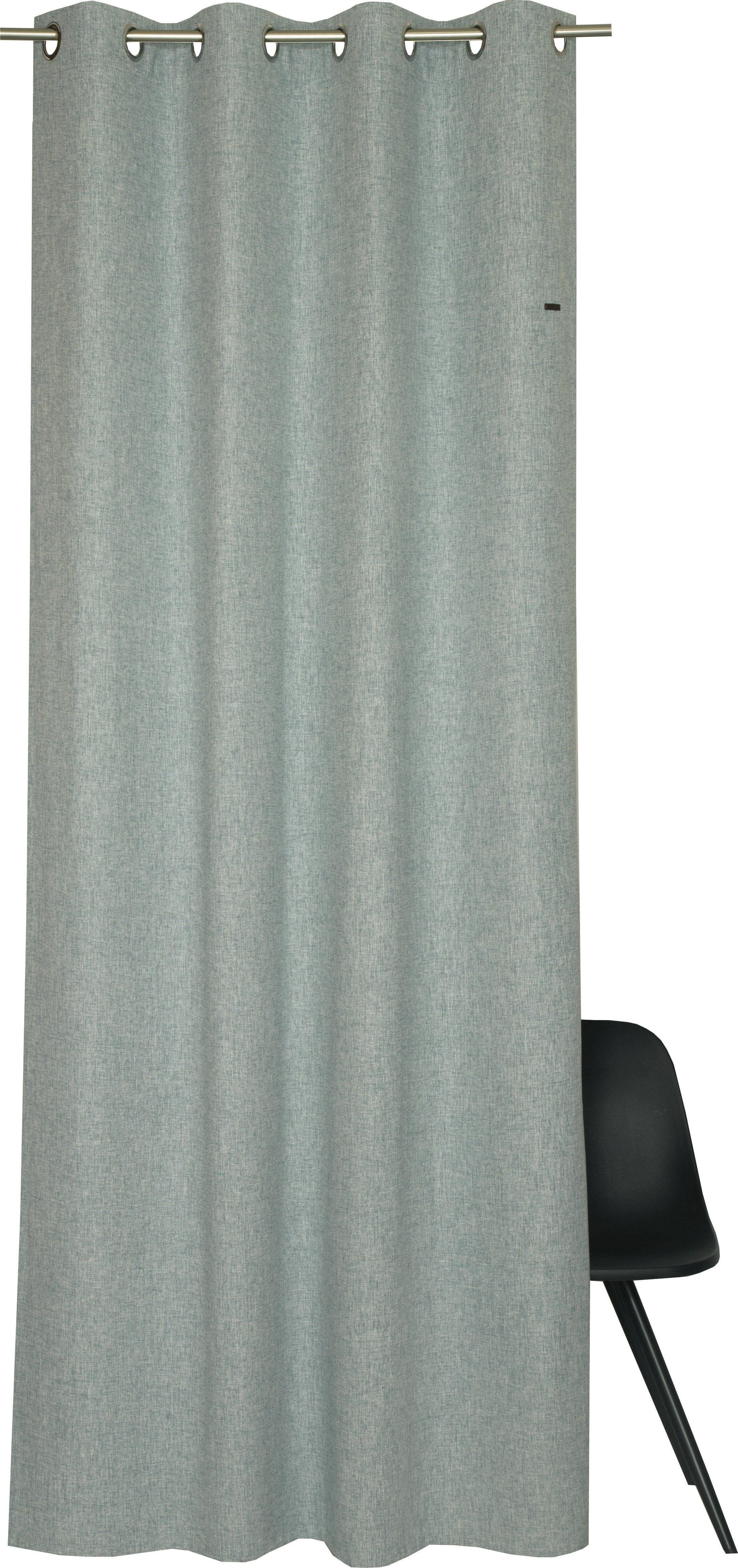 Esprit Vorhang Harp (1 St), Ösen, blickdicht, Microfaser, HxB: 250x140, Bli günstig online kaufen