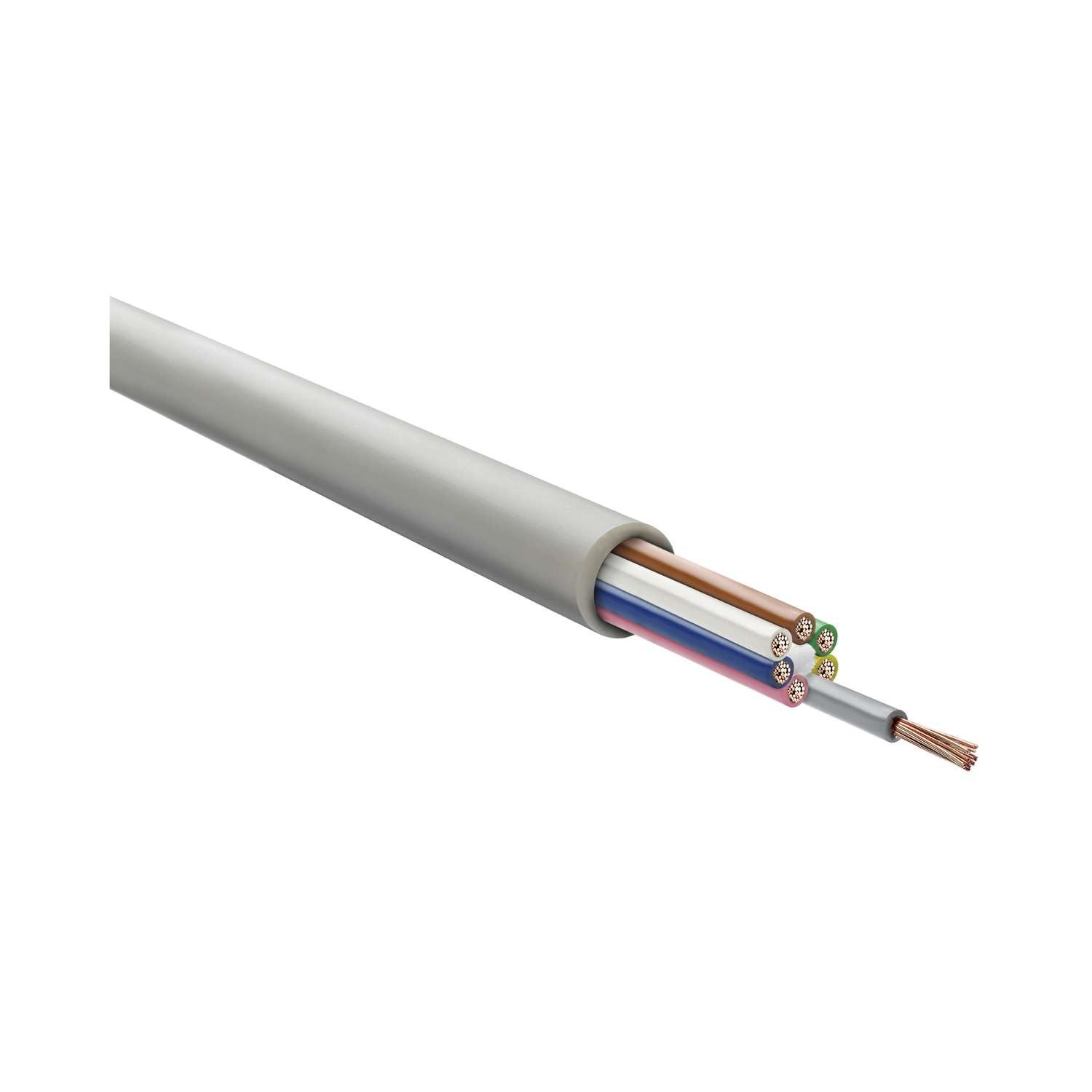 Helukabel Titel:LIYY 7x0,34mm² Datenleitung AD 5,9mm Betriebsspitzenspannung 50 Elektro-Kabel, (1 cm)