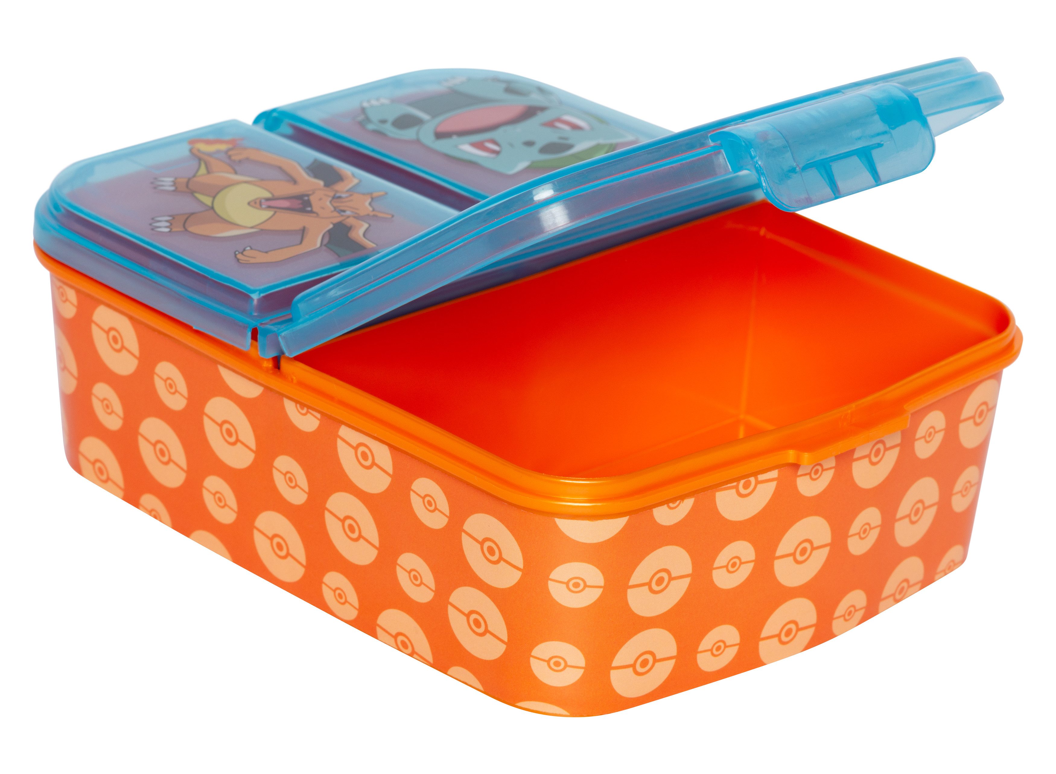 The Pokémon Company Lunchbox Pokémon - Sandwich Box (NEU & OVP), Kunststoff, 3 Fächer, BPA-frei