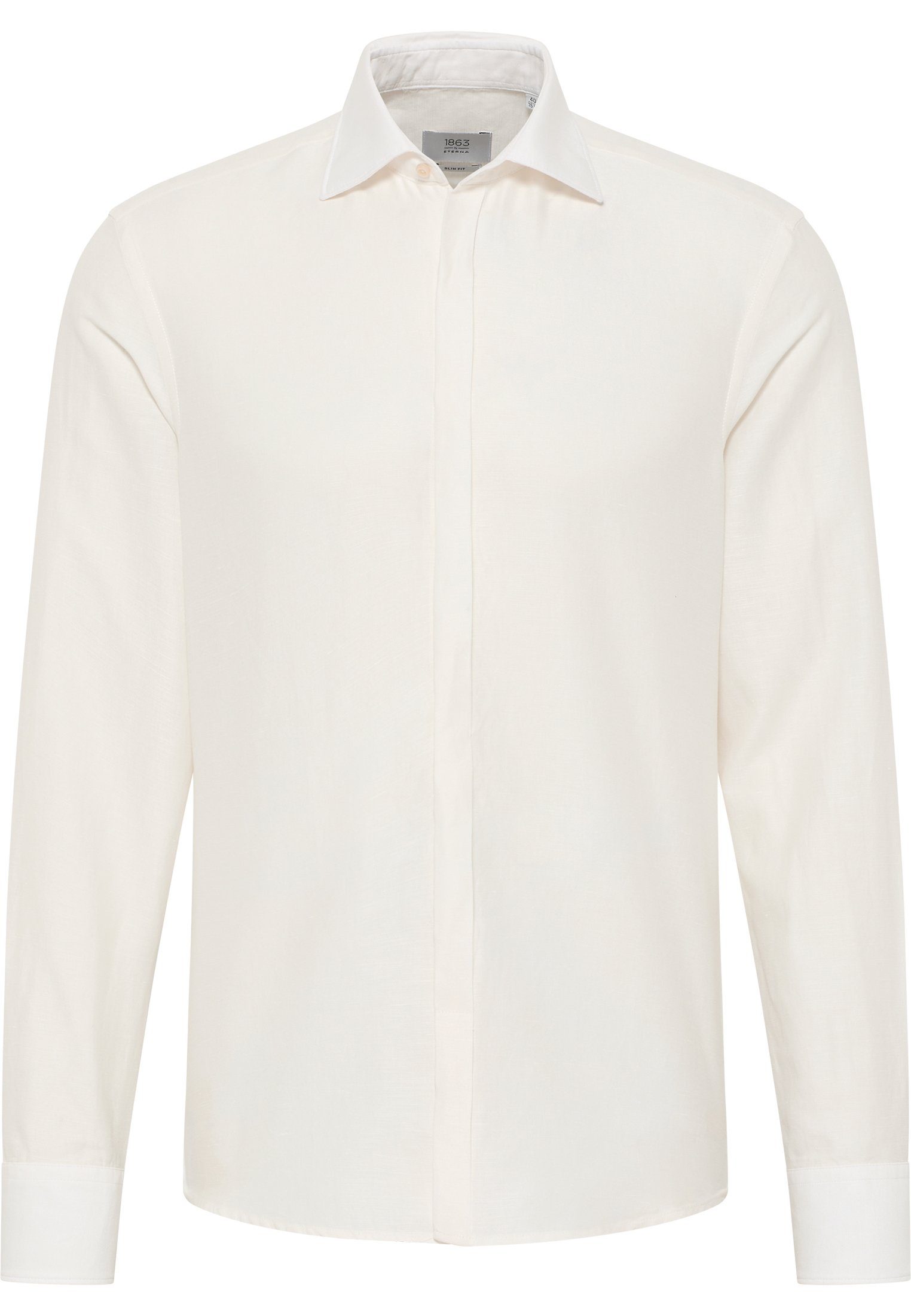 Eterna Langarmhemd SLIM FIT EASY IRON (bügelleicht) – Bild 4 von 5