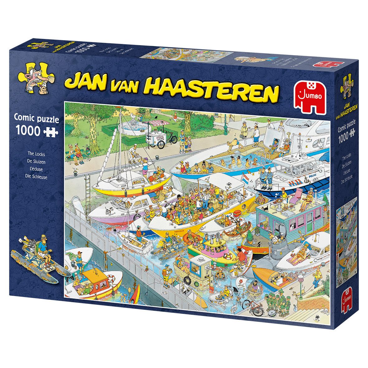 Jan van Haasteren Puzzle Jan van Haasteren Die Schleuse 1000 Teile Puzzle, 1000 Puzzleteile
