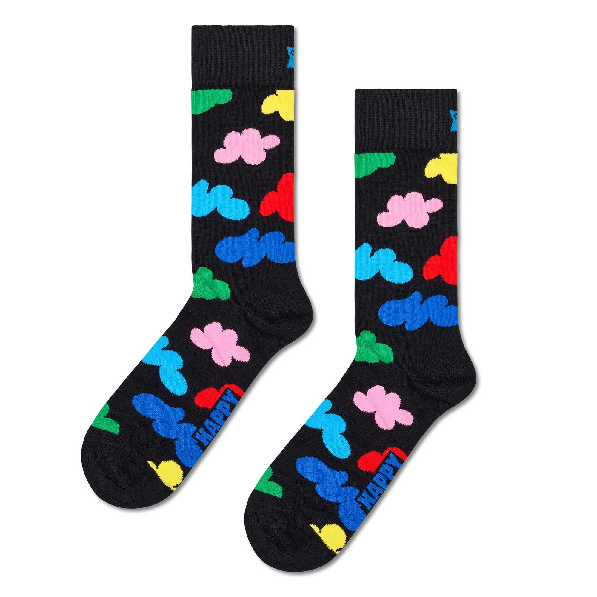 Happy Socks Kurzsocken Unisex Socken 4er Pack Baumwolle (Packung, 4er Pack)