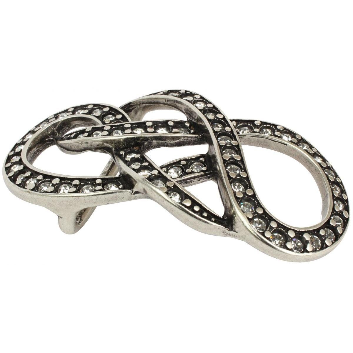 BELTINGER Gürtelschnalle Cristal Waves 4,0 cm - Buckle Gürtelschließe 40mm günstig online kaufen