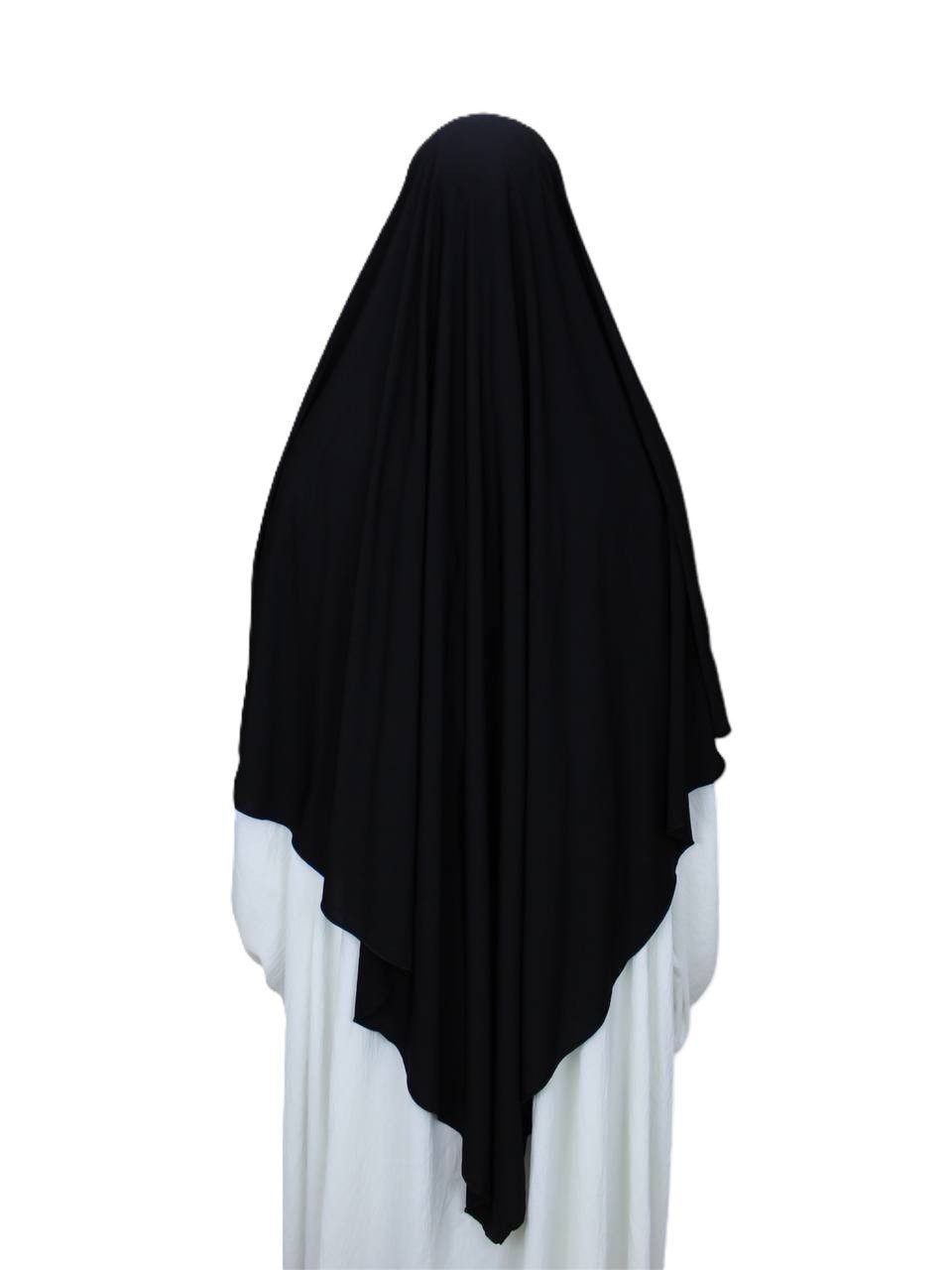 Aymasal Kopftuch Jersey premium Khimar BAYLA Einlagiger Jersey Khimar Hijab Scarf Islam, (Einzeln, Einzelartikel), Kopftuch Jersey Premium Khimar BAYLA
