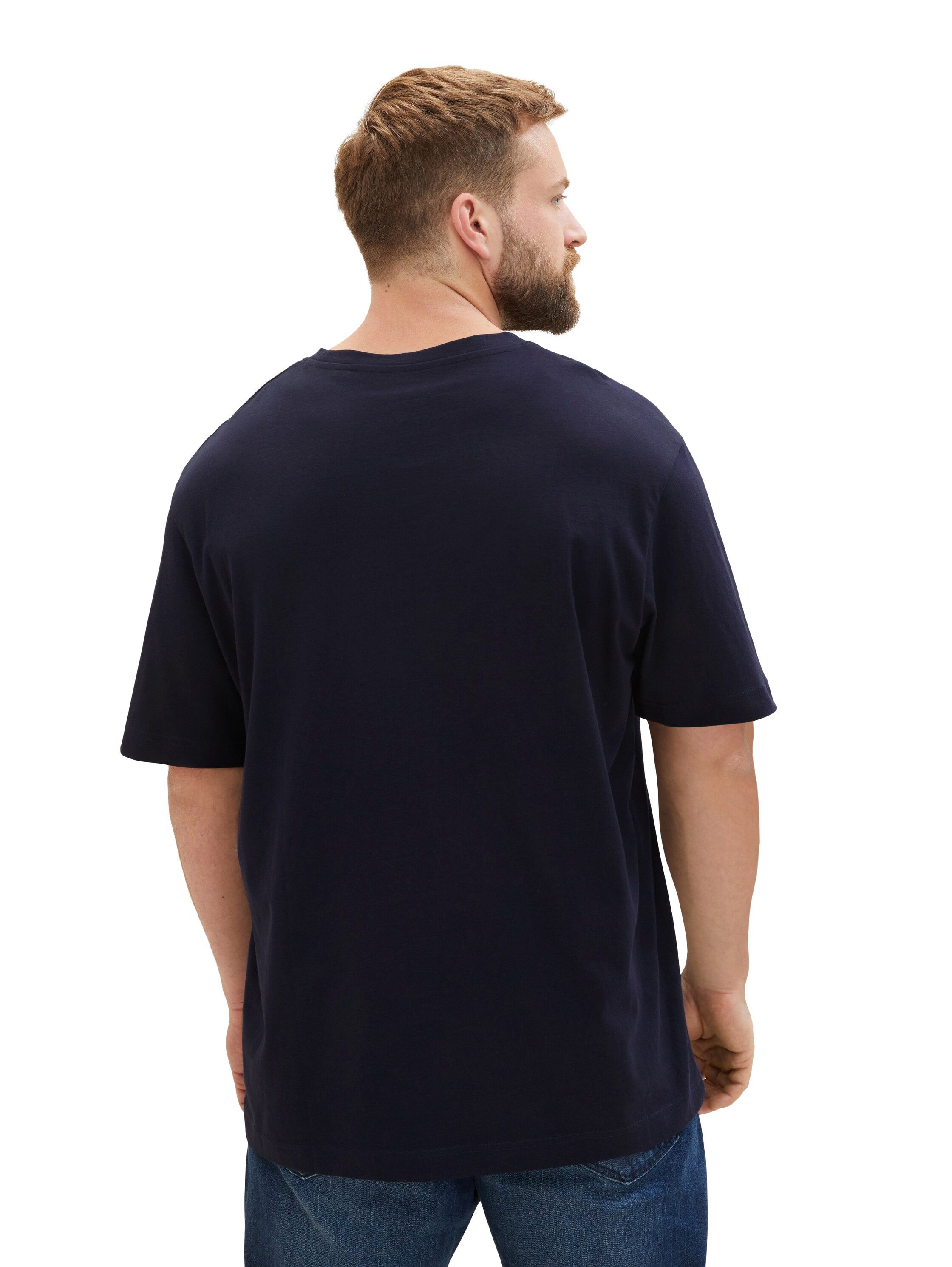TOM TAILOR PLUS T-Shirt mit Logo-Print