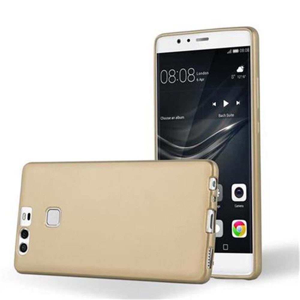 Cadorabo Handyhülle für Huawei P9 Hülle Huawei P9, Flexible TPU Silikon Handy Schutzhülle - Hülle - ultra slim