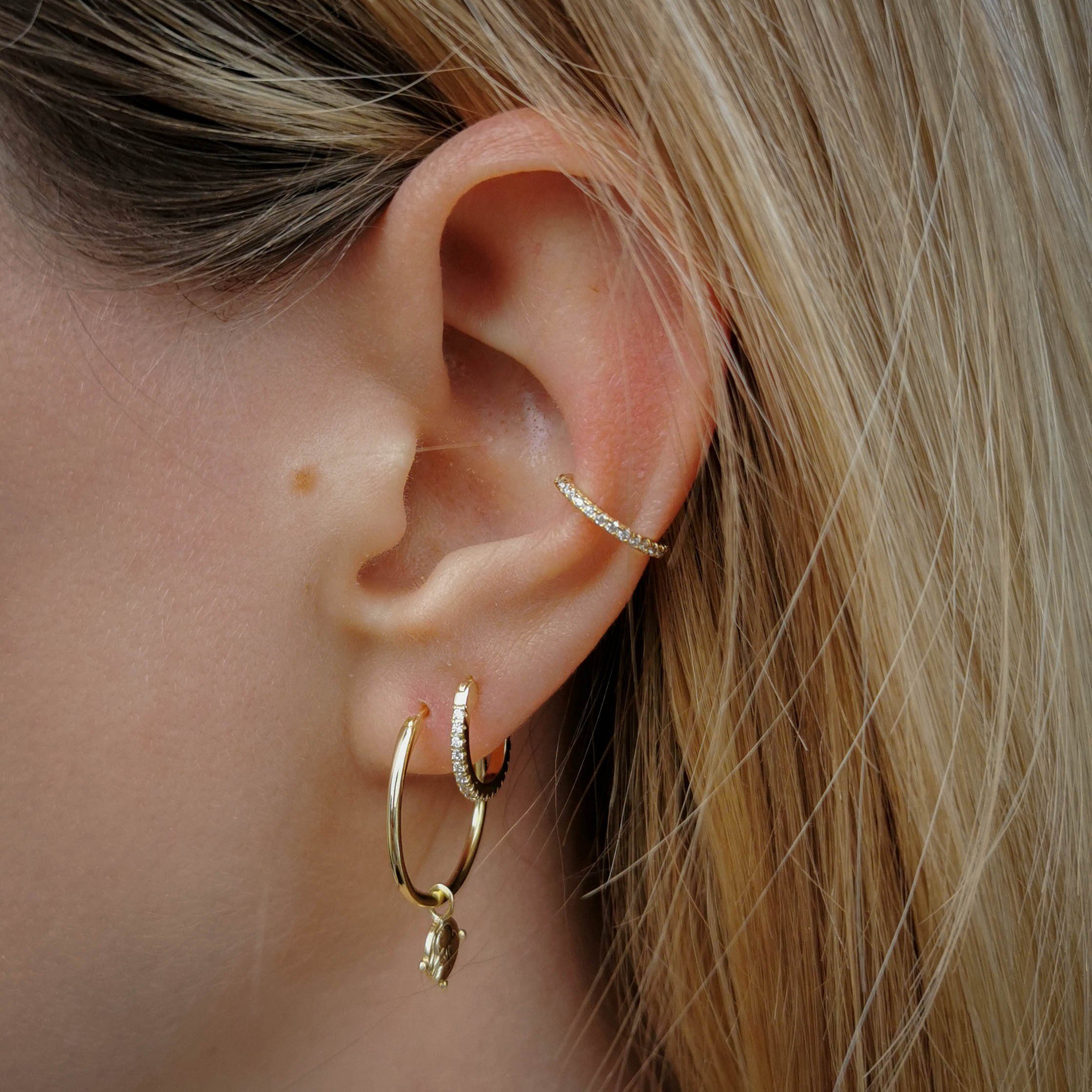 Brandlinger Paar Creolen Ohrringe Florenz, Silber günstig online kaufen