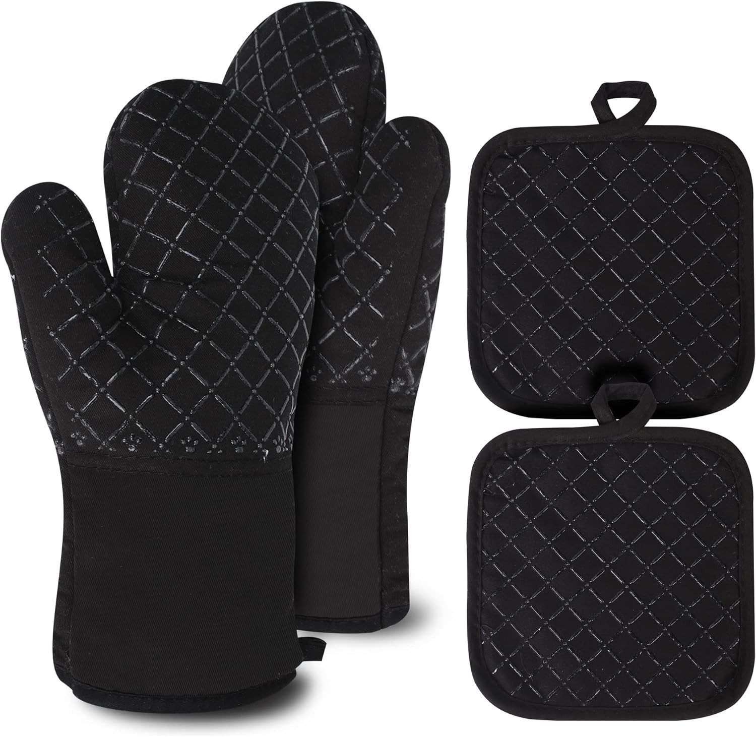 Coonoor Topflappen Topfhandschuhe Handschuh, Ofenhandschuhe Hitzebestaendig günstig online kaufen