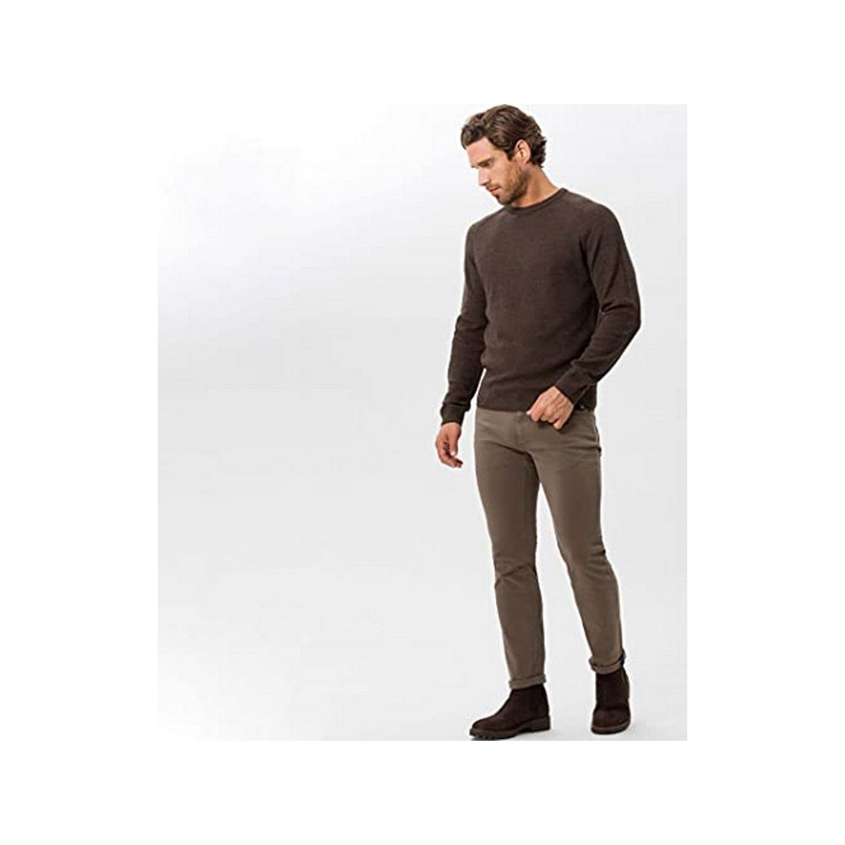 Brax Rundhalspullover Rundhalspullover für Herren (1-tlg)