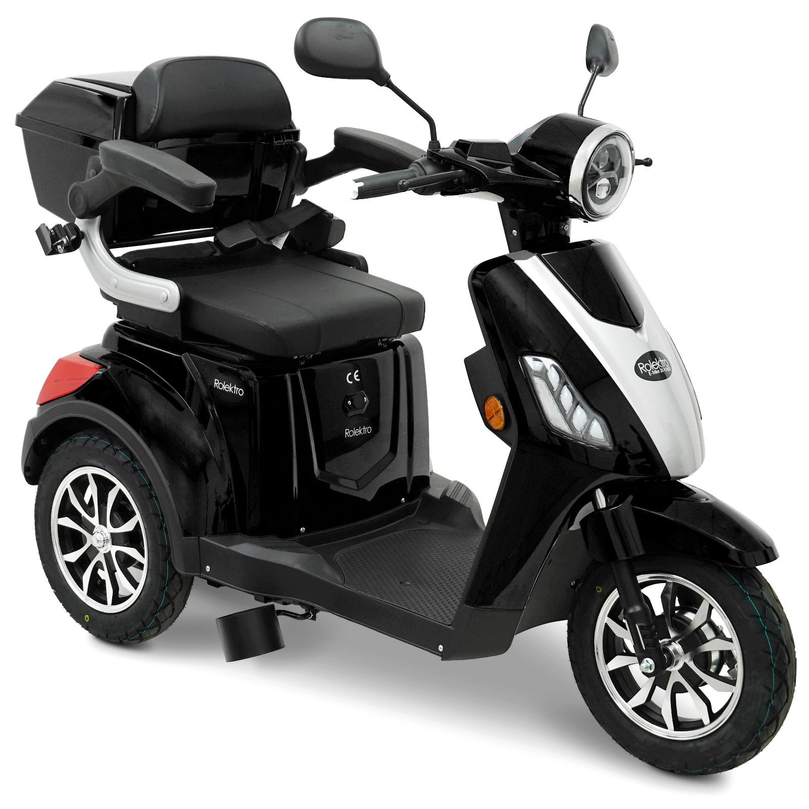 Rolektro Elektromobil Rolektro E-Trike 25 V.2-R31 Bleigel, 1400 W, 25 km/h