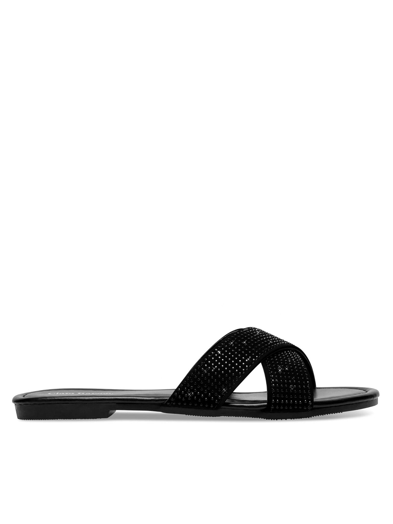 Clara Barson Pantoletten WSS20916-03A Schwarz Pantolette günstig online kaufen