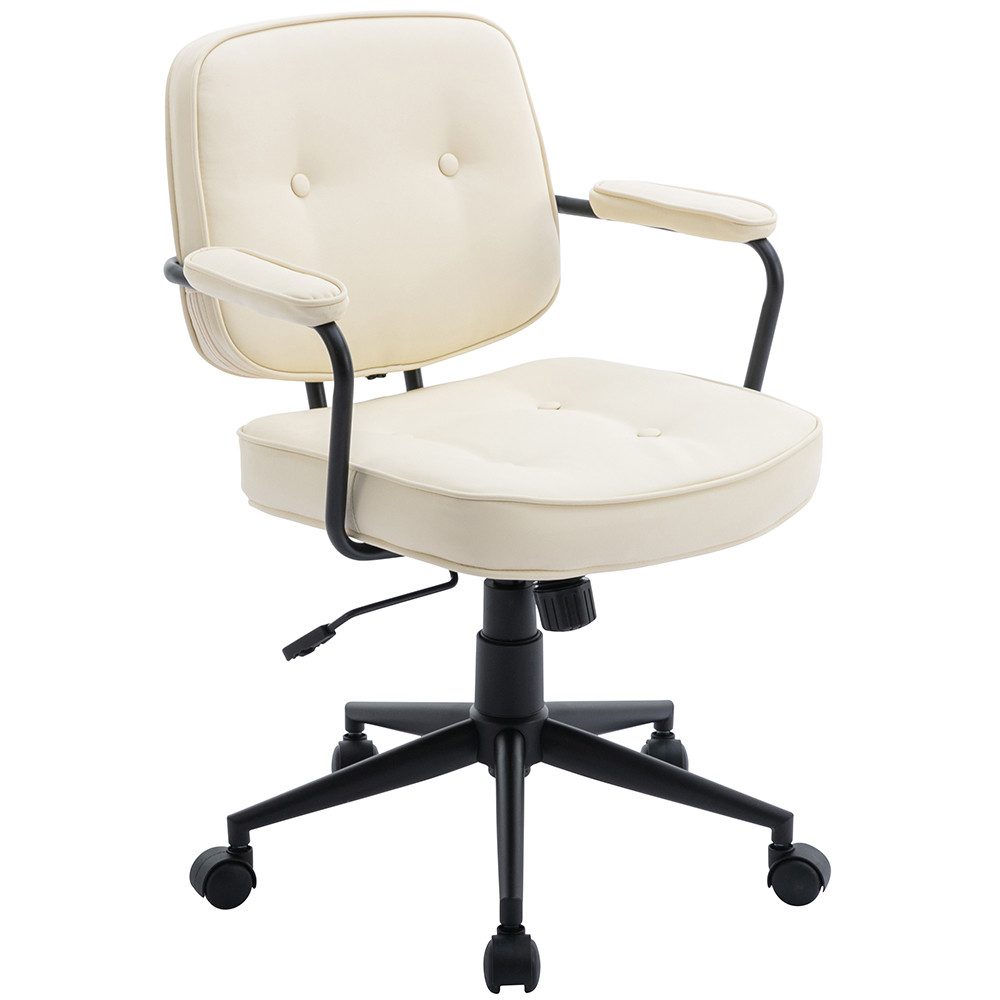WAHSON OFFICE CHAIRS Bürostuhl Ledbezug Schreibtischstuhl höhenverstellbar günstig online kaufen