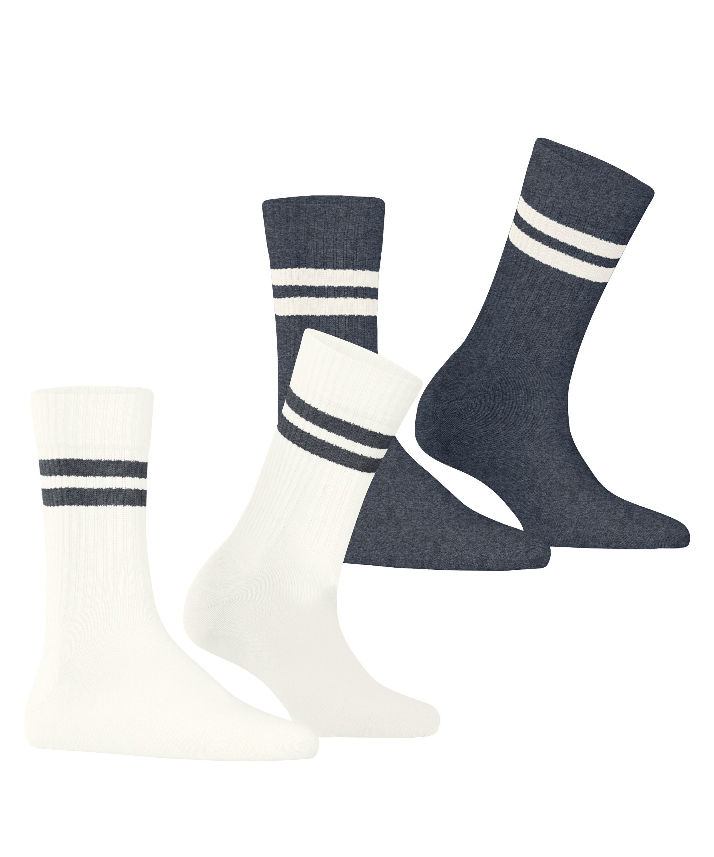 Esprit Socken Tennis Stripe 2-Pack (2-Paar) günstig online kaufen