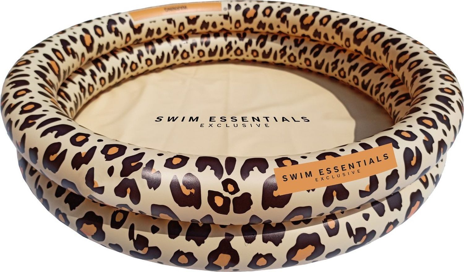 Pool Swim Essentials Swimming Pool 60 cm Leopard Beige 60 x 17 cm