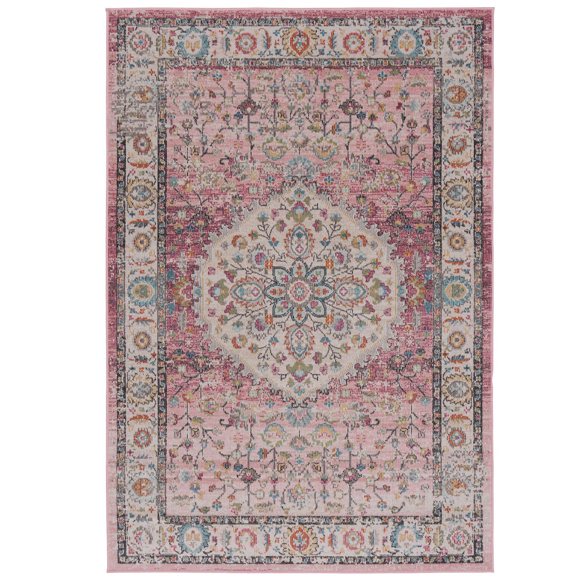 Pergamon Outdoorteppich Indoor Outdoor Teppich Lagos Vintage, Rechteckig, Höhe: 4 mm