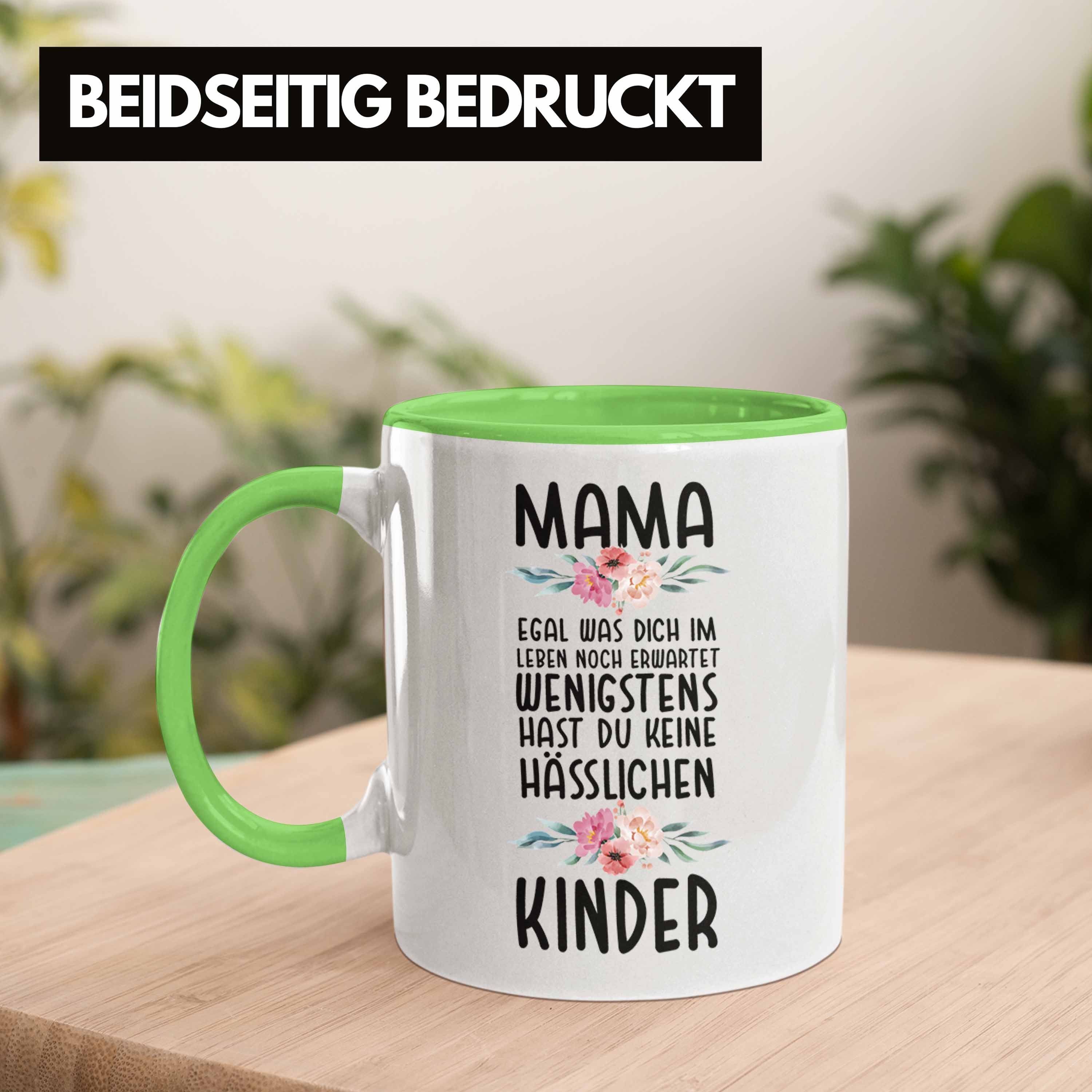 von Spruch Grün - Geburtstag Tasse Tasse Muttertag Mami Mama Kinder Hässliche Geschenk Kinder Mutter Trendation Trendation