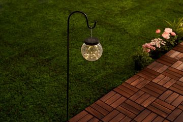 Pauleen LED Gartenleuchte Sunshine Pearl, LED fest integriert, LED-Modul, Solarbetrieben, Erdspieß