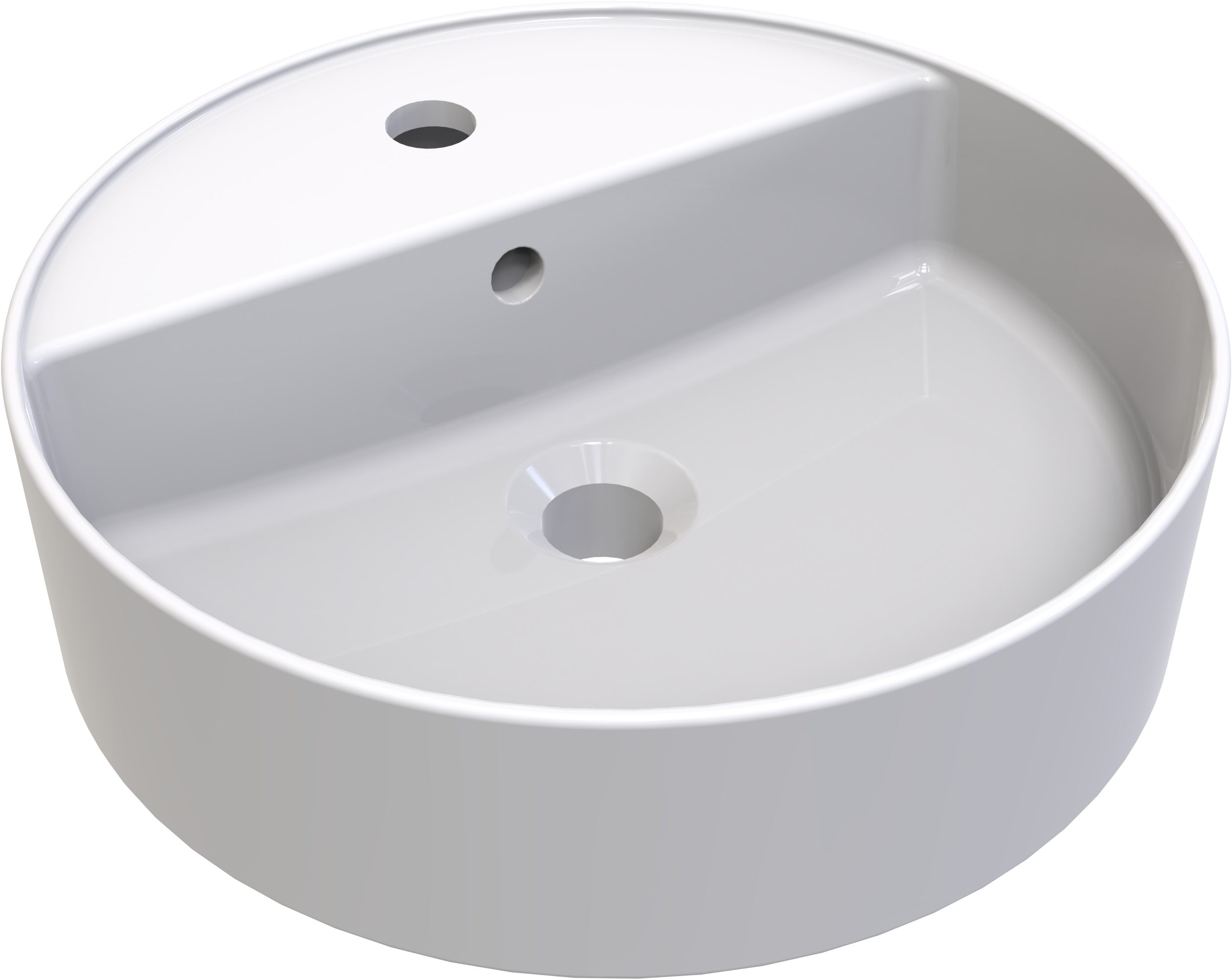 welltime Aufsatzwaschbecken RONDO, NANO Glasur günstig online kaufen