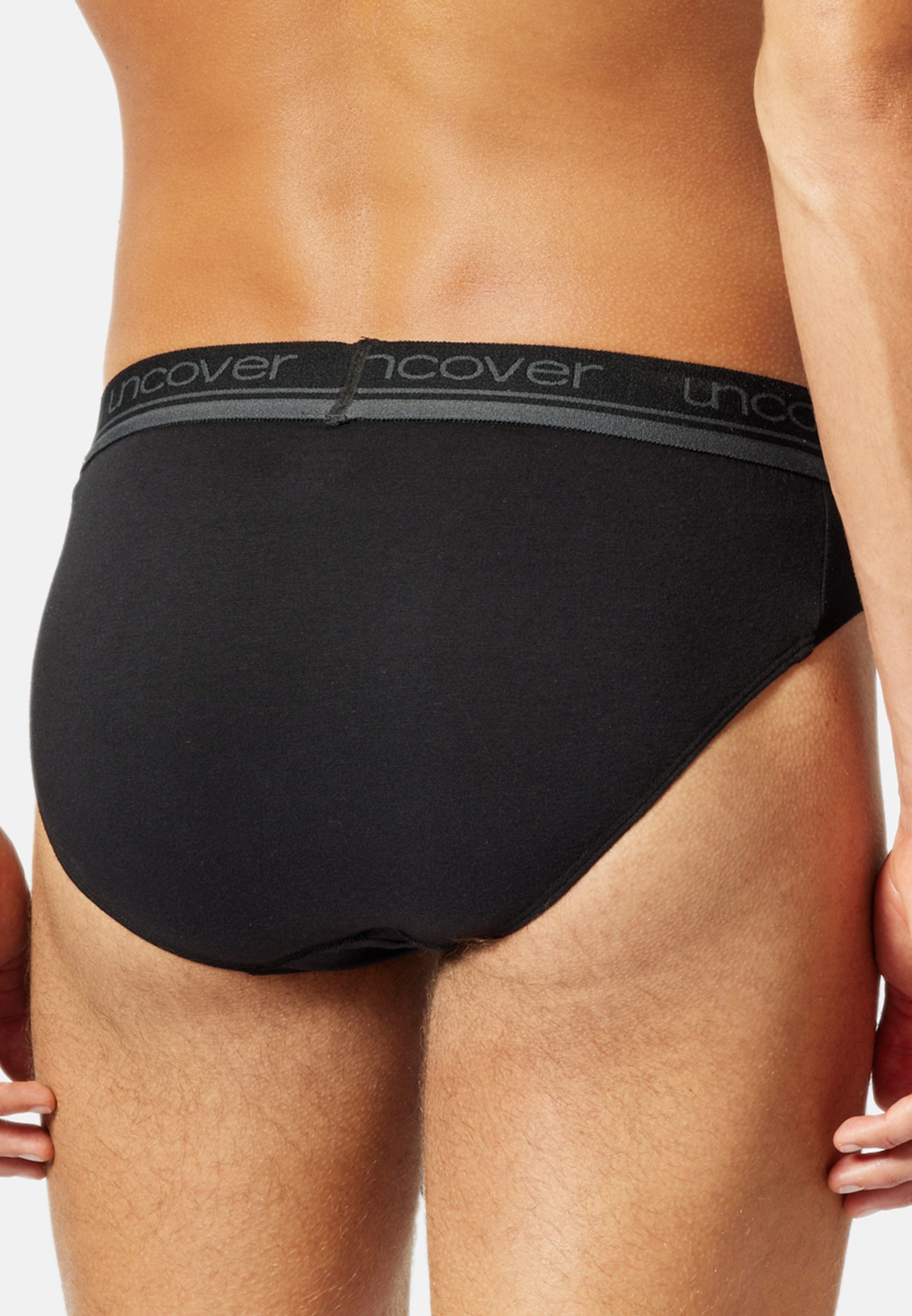 uncover by SCHIESSER Slip 10er Pack Cotton (Spar-Set, 10-St) Rio Slip / Unterhose - Baumwolle - ohne Eingriff - Atmungsaktiv