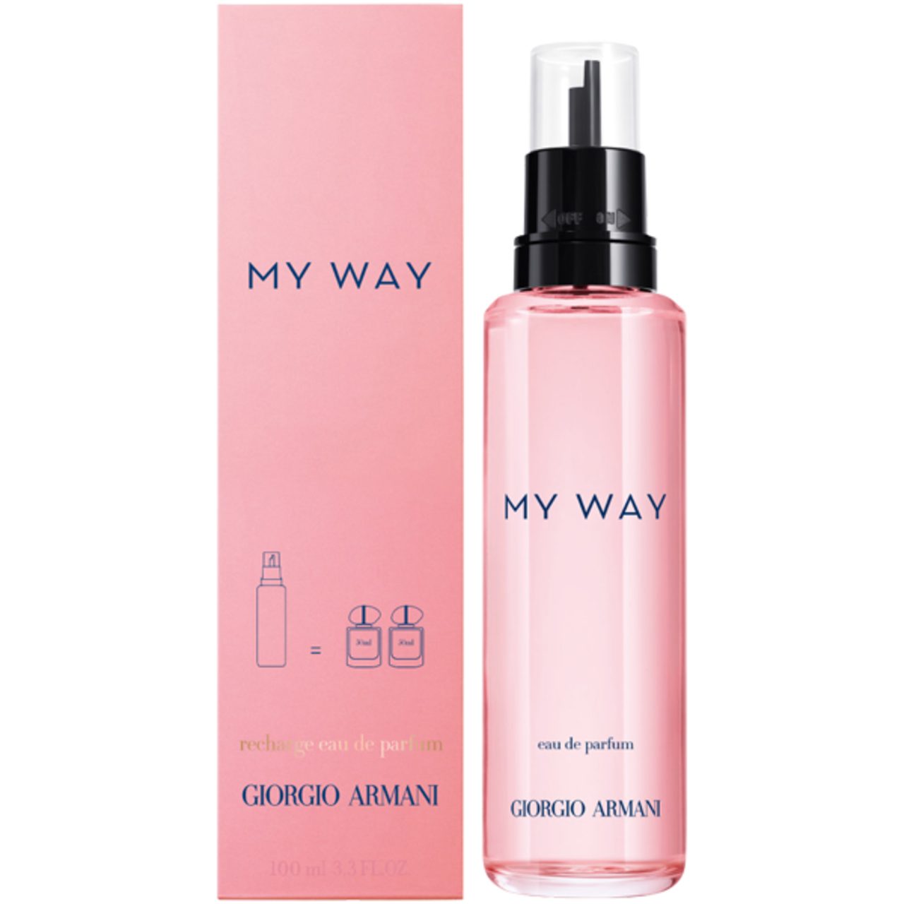 Giorgio Armani Eau de Parfum My Way EdP Nat. Spray Refill, Damenduft, Elegant