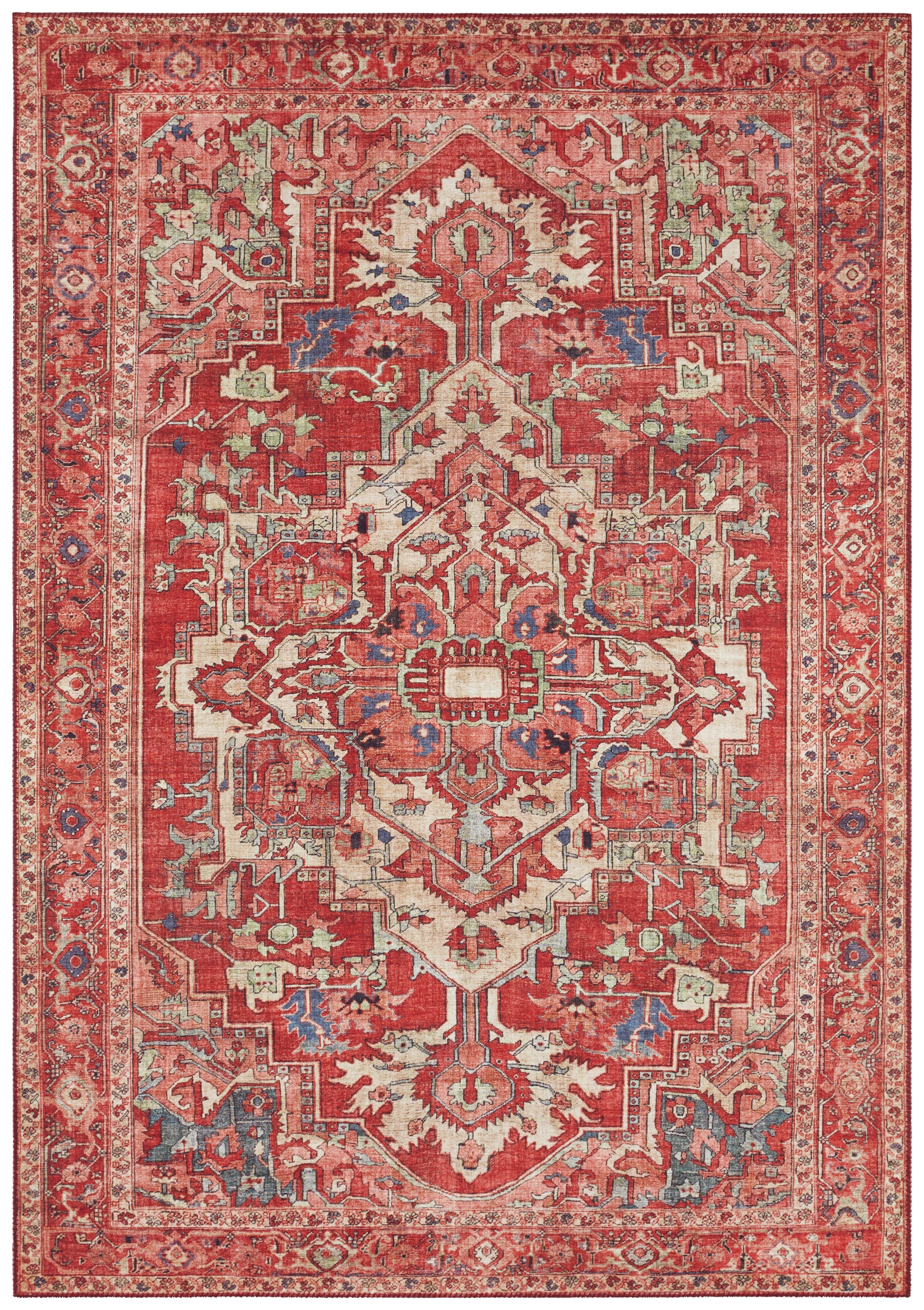 HANSE Home Teppich Leta, rechteckig, Höhe: 5 mm, Orientalisch, Läufer, Kurzflor, Wohnzimmer, Schlafzimmer, Esszimmer