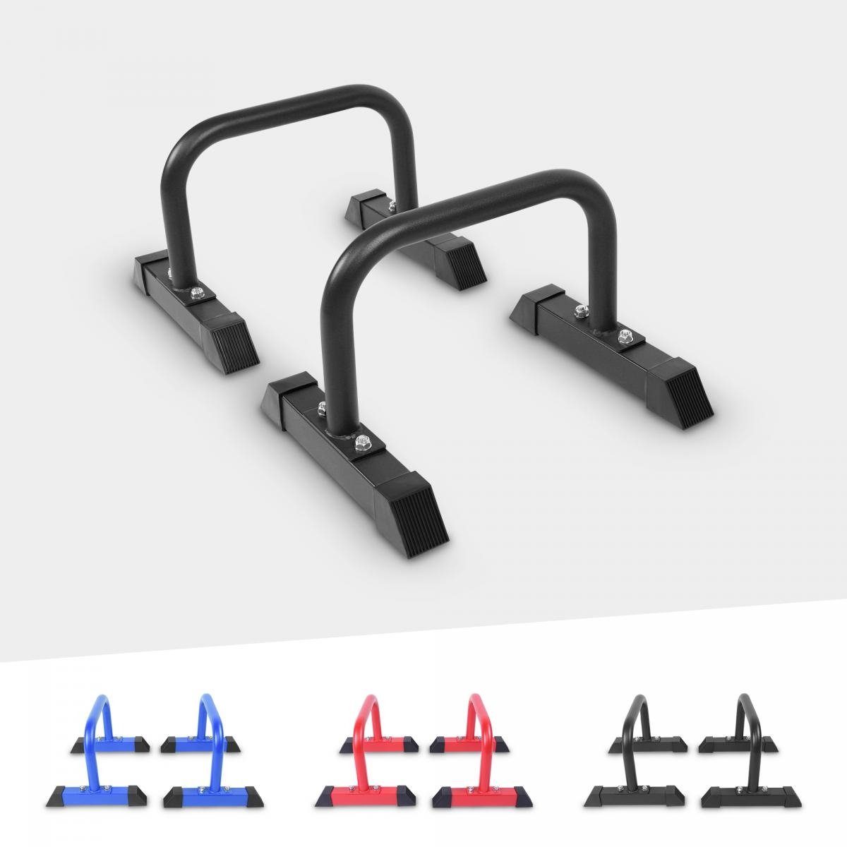 Liegestützgriffe Fitness Parallettes - Low, 2er Set, 46x39x30cm, bis 200kg, rutschfest