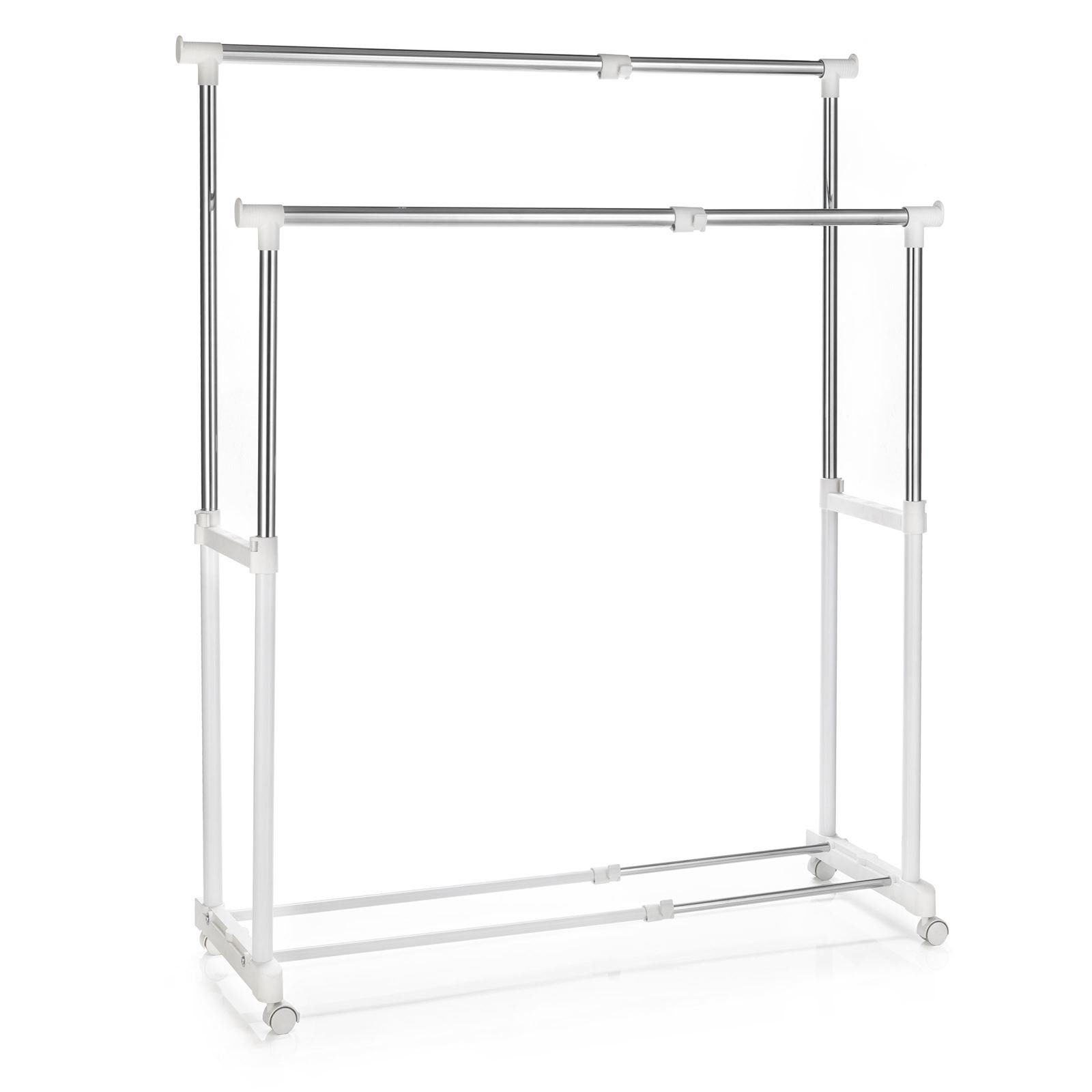 CARO-Möbel Garderobenständer CASA, Rollgarderobe Garderobenständer Kleiders günstig online kaufen