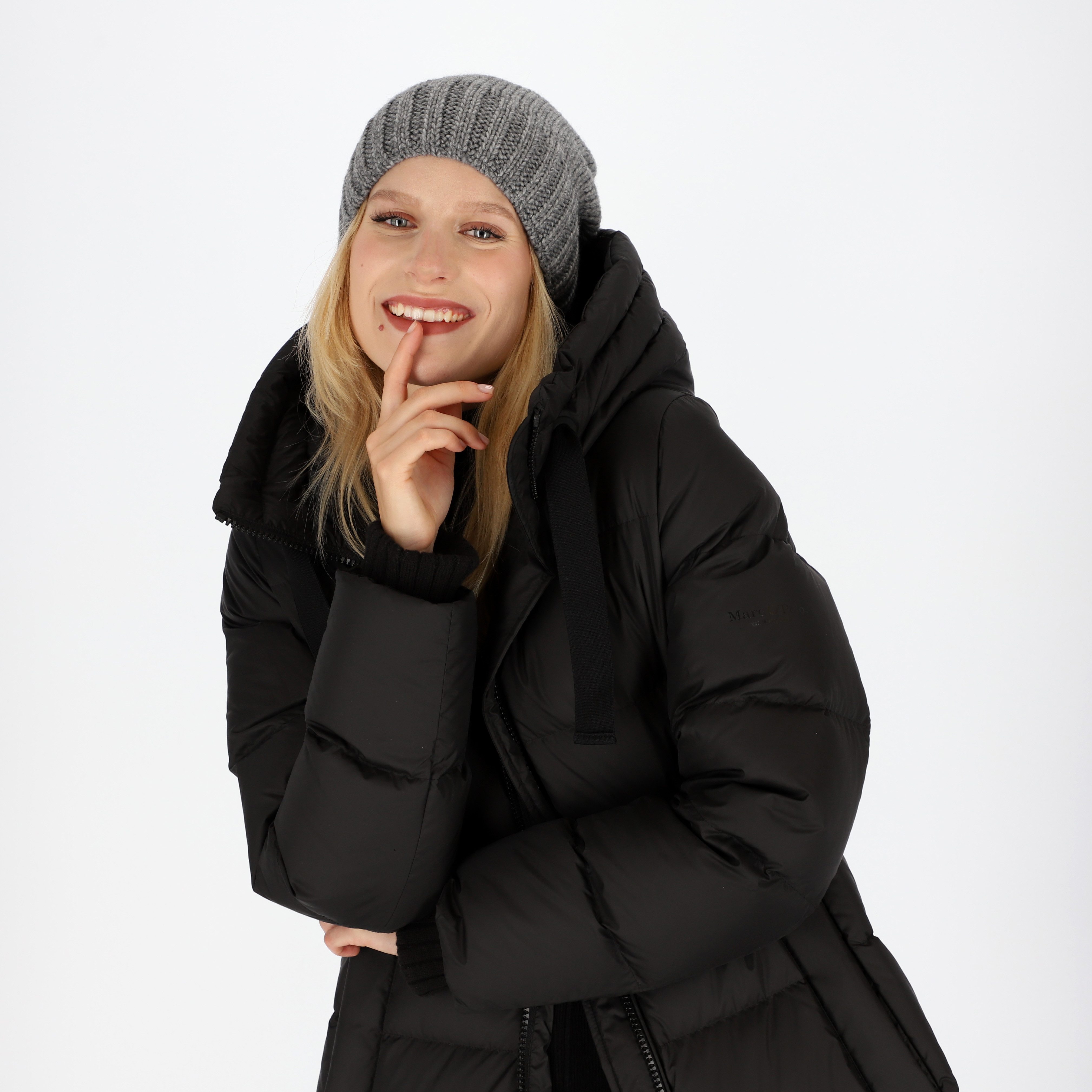 halsüberkopf Accessoires Strickmütze Beanie mit Rippe günstig online kaufen