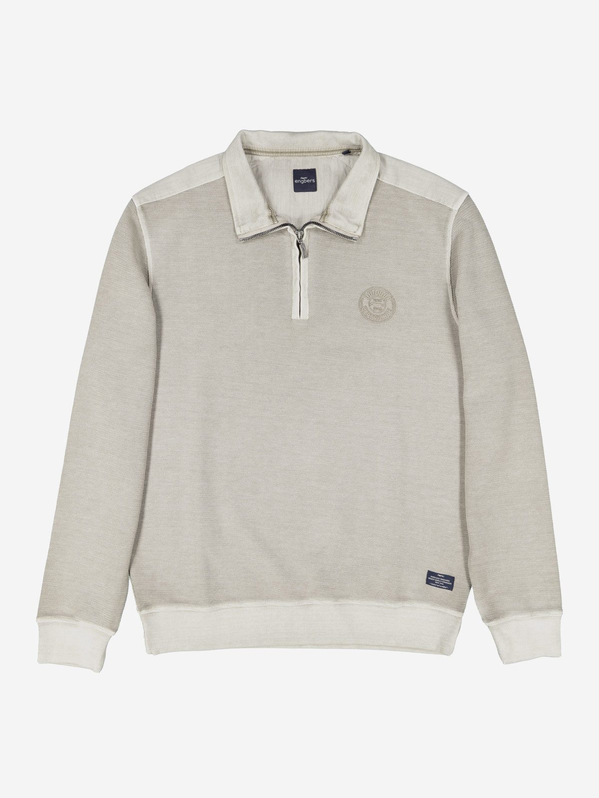 Engbers Sweatshirt Herren Sweatshirt regular, Braunbeige