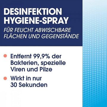 SAGROTAN Desinfektionsmittelspender Hygiene-Pumpspray, (Packung, 1-tlg., 100 ml Spray), zur Desinfektion, zum Aufsprühen