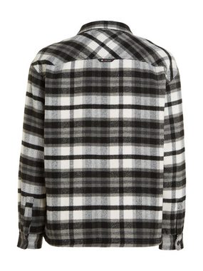 Tommy Jeans Plus Fleecehemd TJM FLEECE LINED CHECK SHIRT EXT