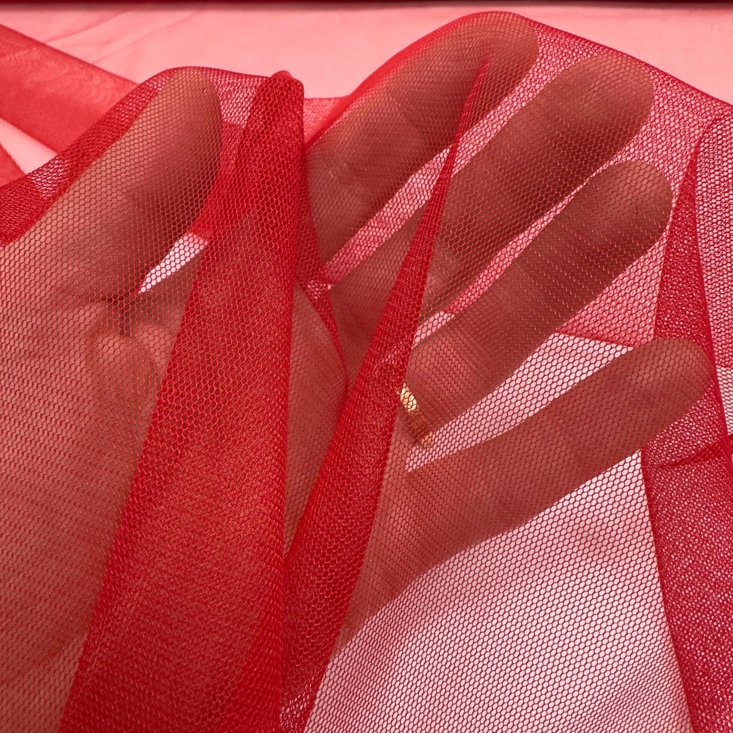 MAGAM-Stoffe Stoff "Jasmin", weicher Tüllstoff für Bekleidung Deko Soft Tüll Meterware