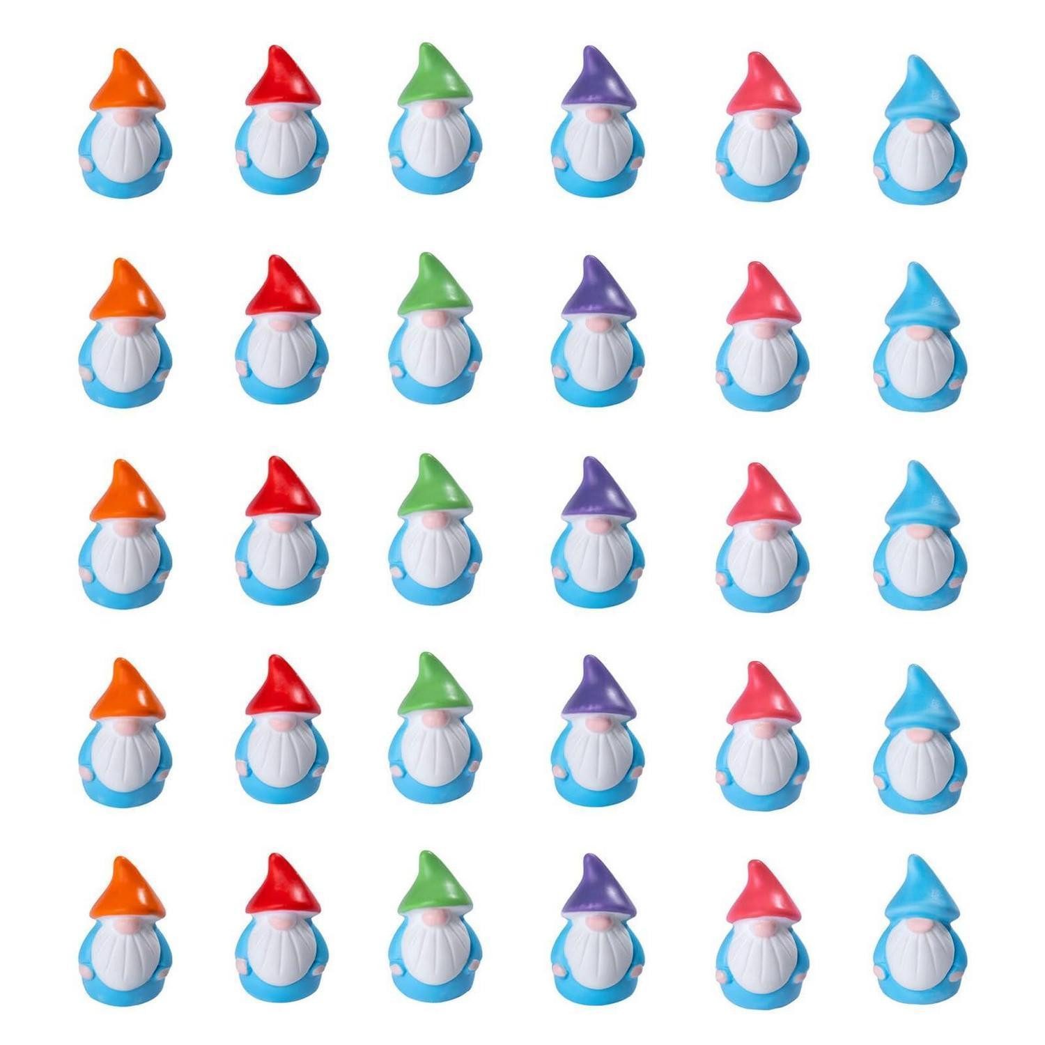 LuxusKollektion Wichtel Mini GNOME Figuren 30er Set Harz Deko 2026 (30 St)