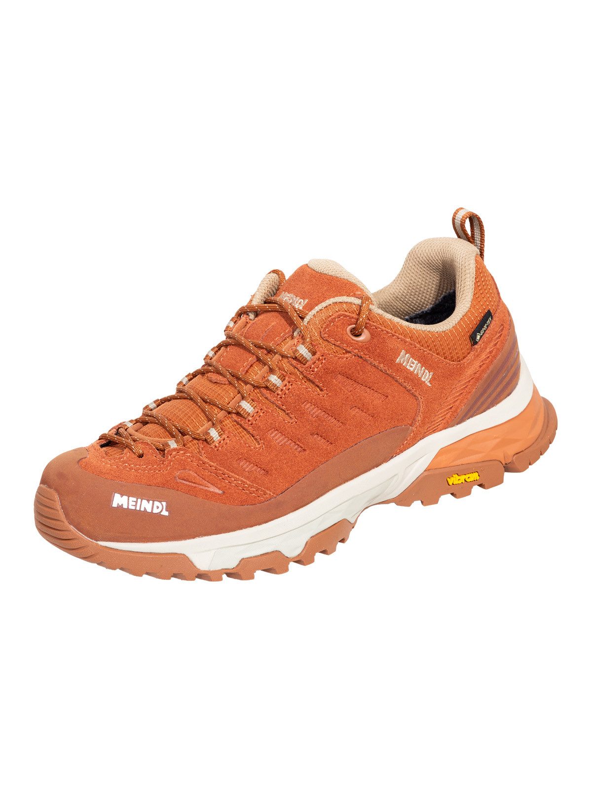 Meindl Meindl Tallulah Lady GTX terracotta Wanderschuh Weich dämpfender EVA-Weichtrittkeil für maximalen Gehkomfort