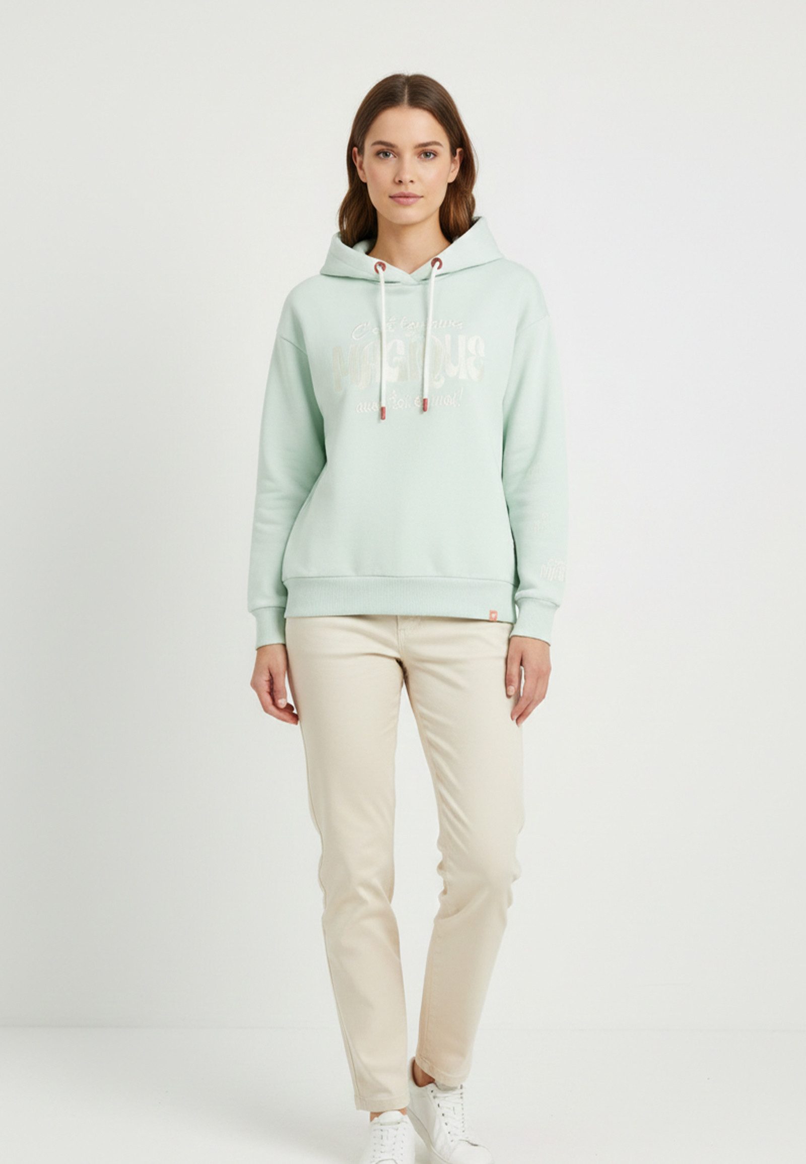 Eight2Nine Hoodie Weiches Sweatshirt mit Kapuze und Reißverschluss (1-tlg) D10600BA02623_Sweatshirts