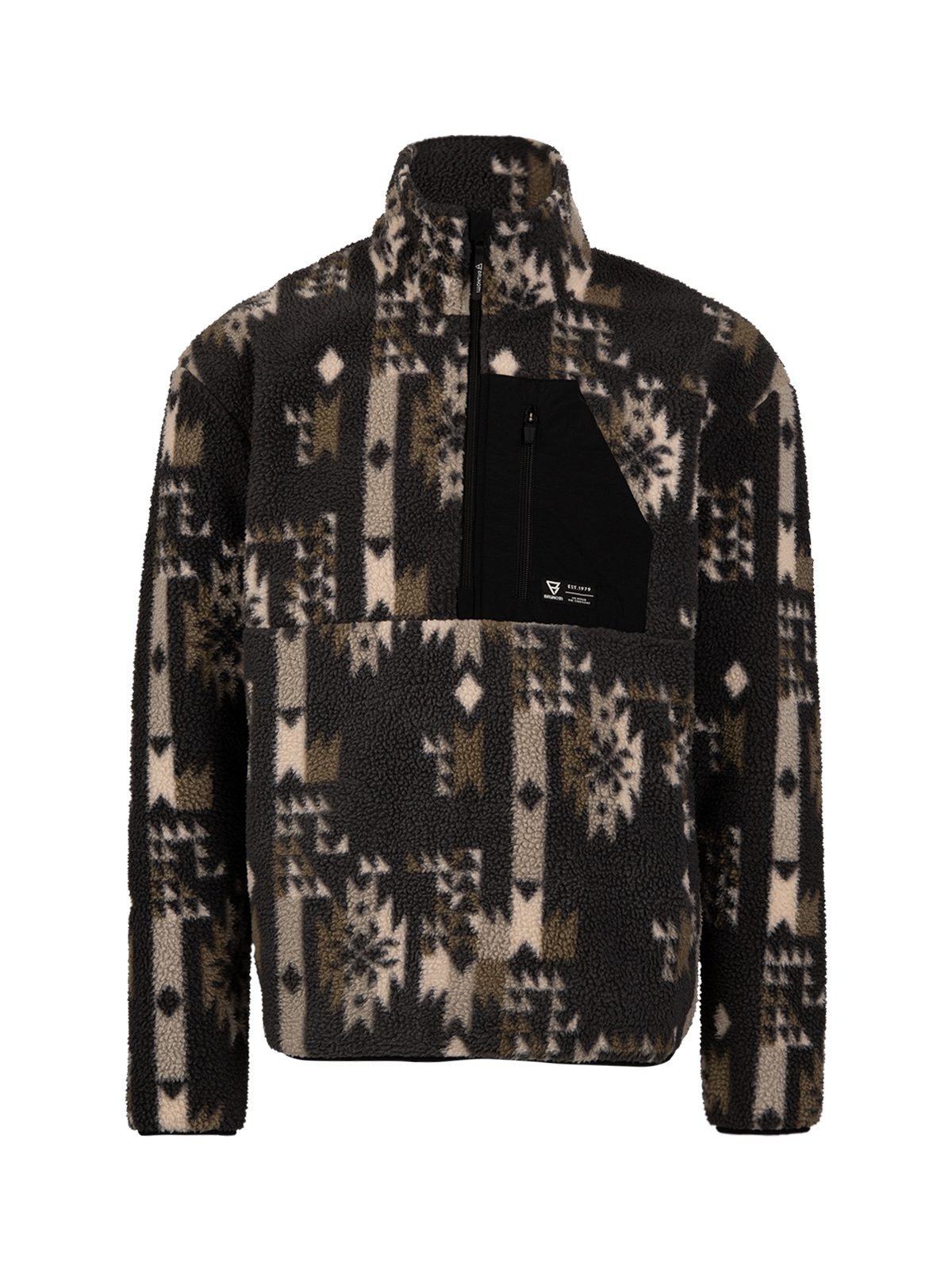 Brunotti Rollkragenpullover Kelstyn-Print Men Fleece