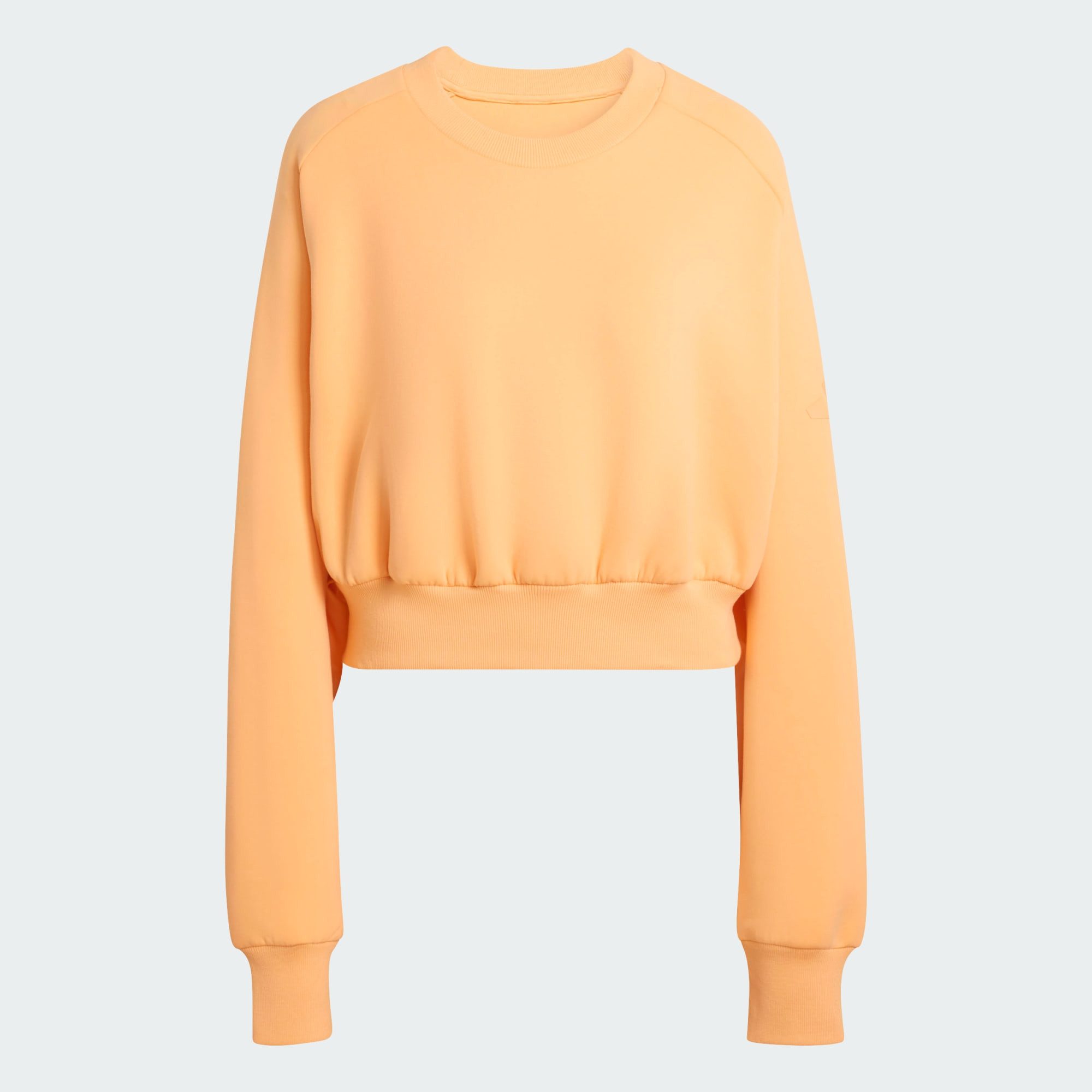 adidas Sportswear Sweatshirt SOFT LUX SWEATSHIRT, LOCKER GESCHNITTEN (1-tlg)