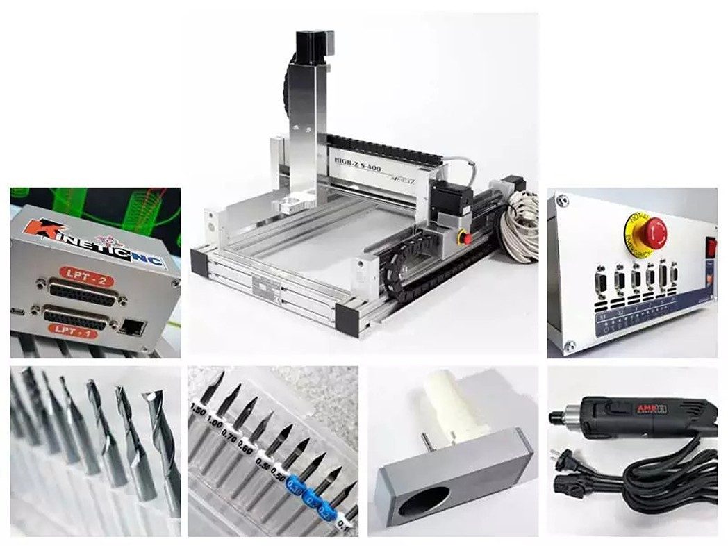 CNC-Step Fräse High-Z S-400 CNC Komplettangebot