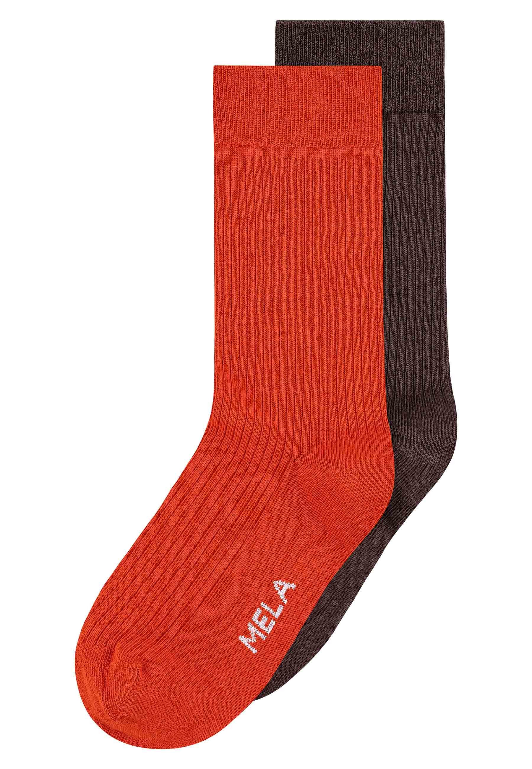 MELA Socken Gerippte Socken 2 Paare günstig online kaufen