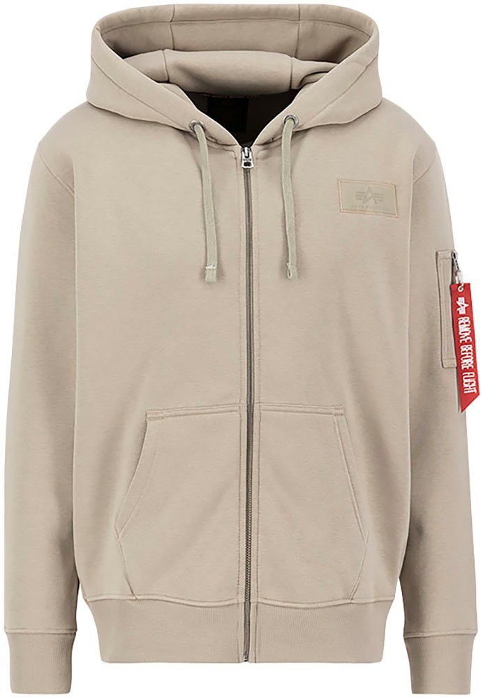 Alpha Industries Kapuzensweatjacke Back Print Zip günstig online kaufen