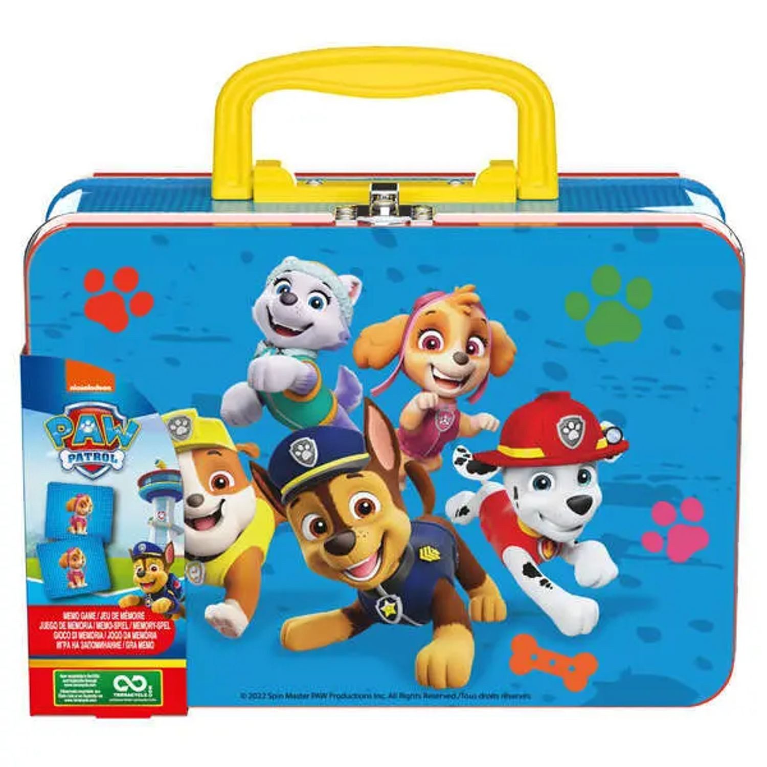 Spin Master Spiel CGI PAW Memo Match Mini Tin