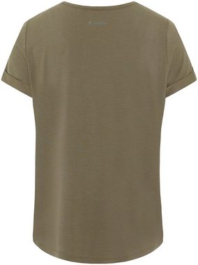 GARDENA T-Shirt Dusty Olive mit Schriftzug