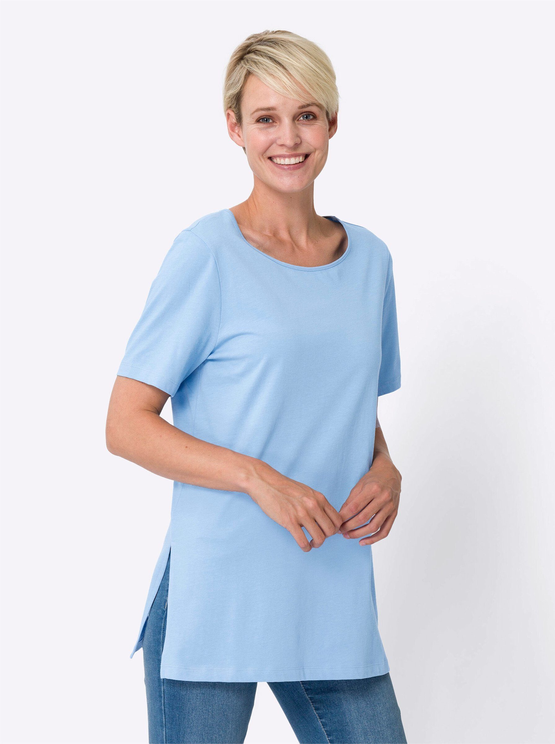 Sieh an! T-Shirt Longshirt günstig online kaufen