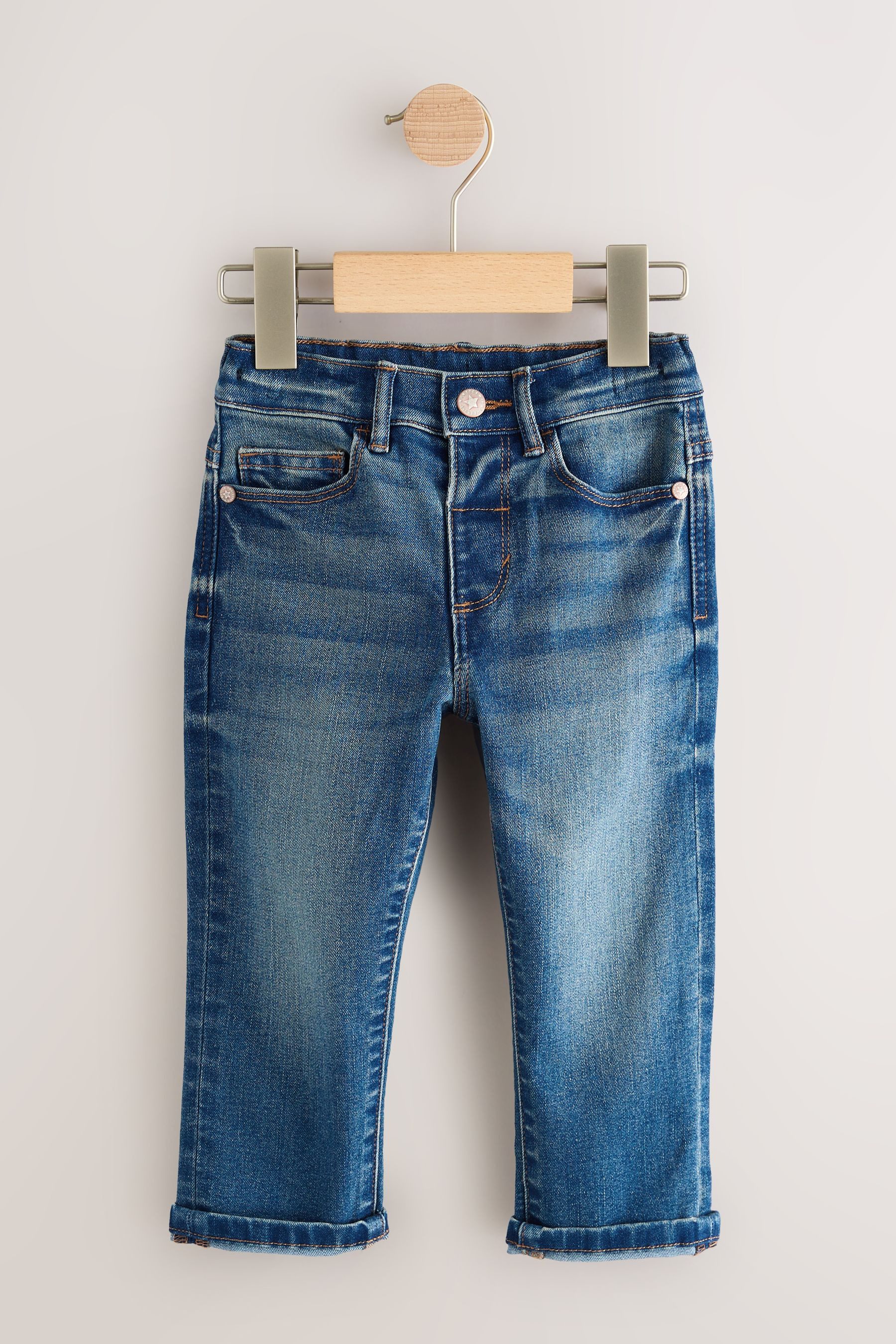 Next Stretch-Jeans Regular Fit Jeans mit Komfortstretch, 2er-Pack (2-tlg)