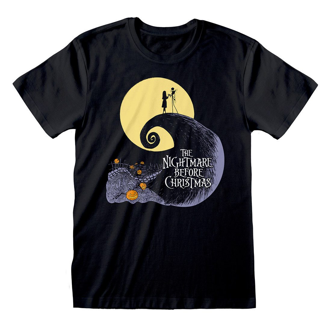 The Nightmare Before Christmas T-Shirt Silhouette